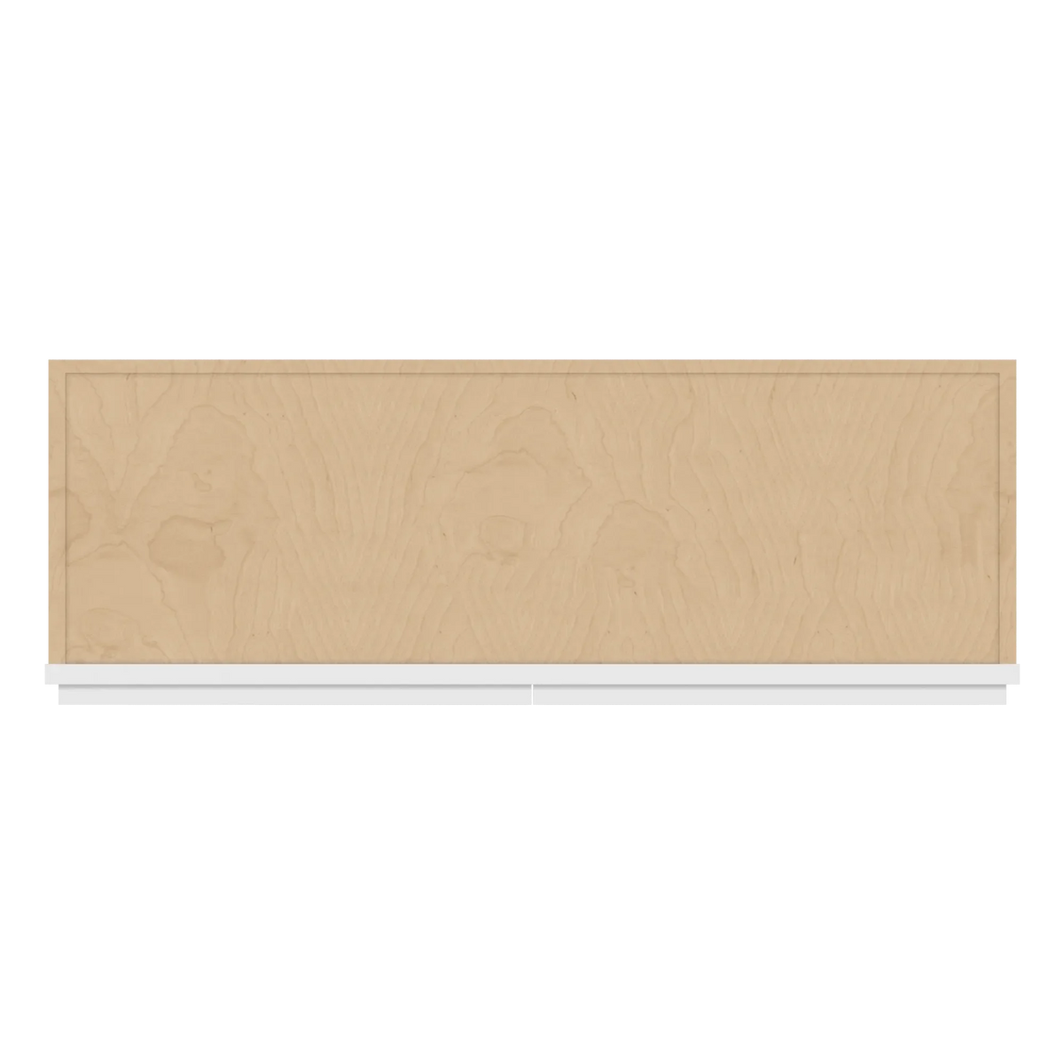 cnc luxor white 36 w x 12 h double door wall cabinet