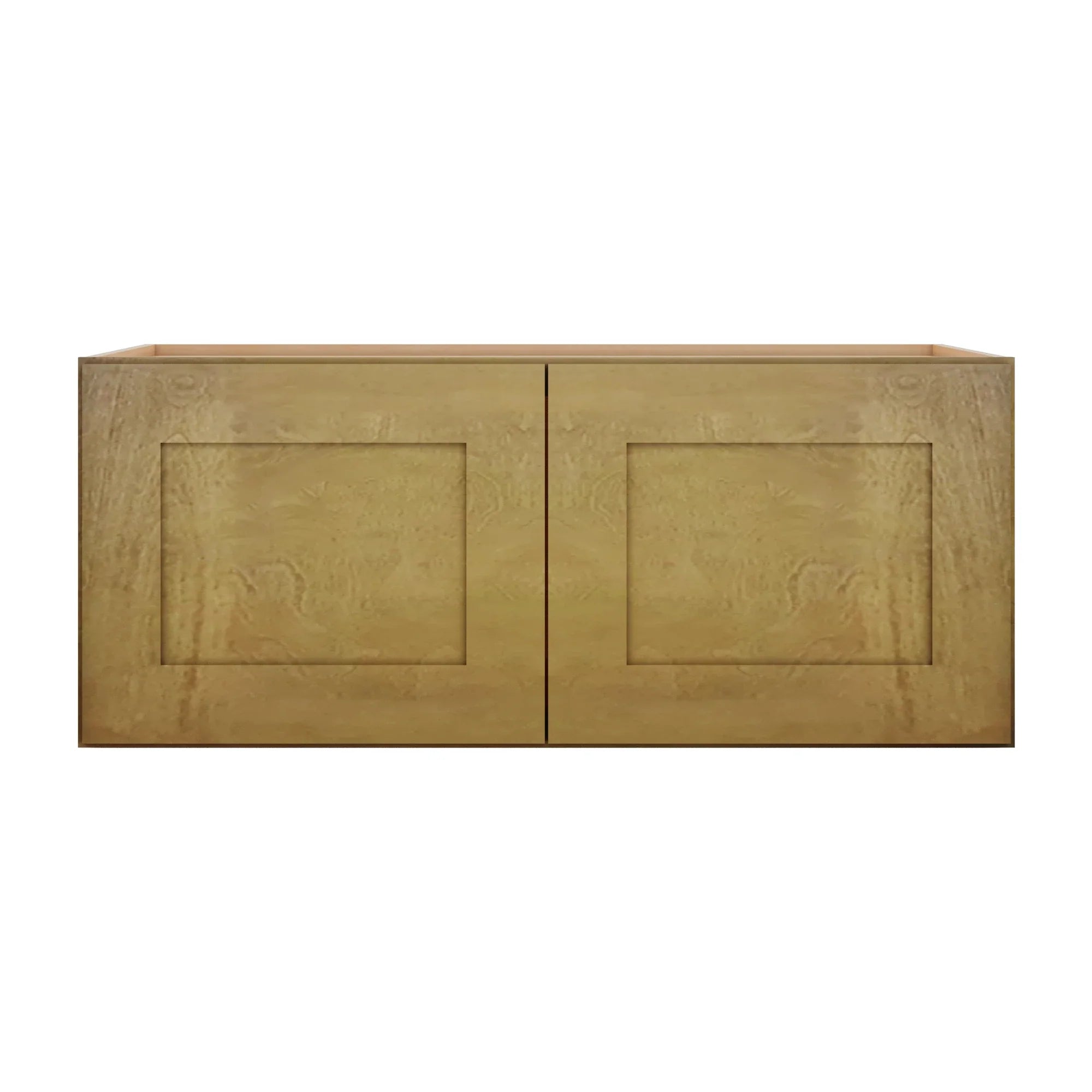 Modernform Cabinet Natural Shaker 36" W X 15" H X 24" D Double Door Wall Cabinet