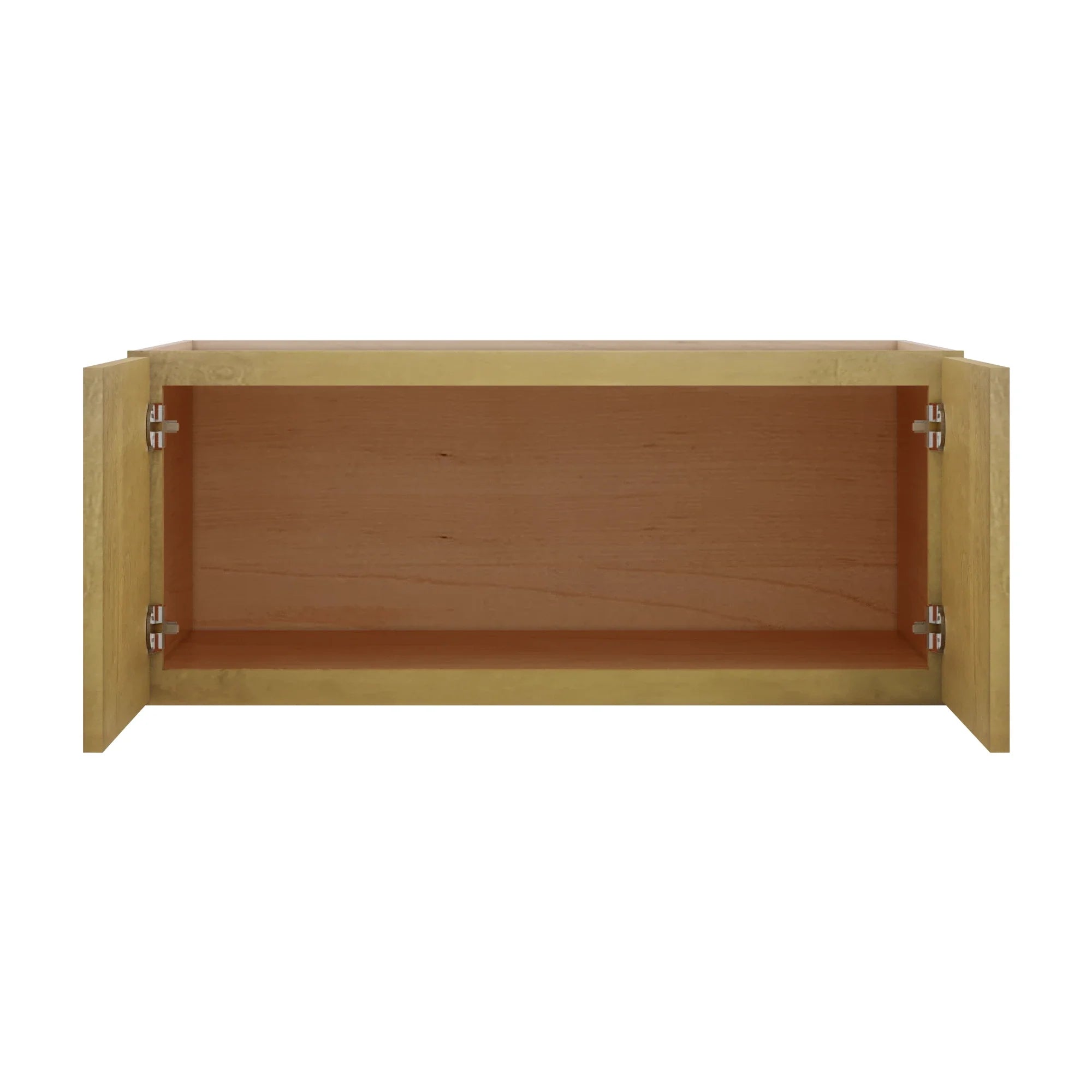 Modernform Cabinet Natural Shaker 36" W X 15" H X 24" D Double Door Wall Cabinet
