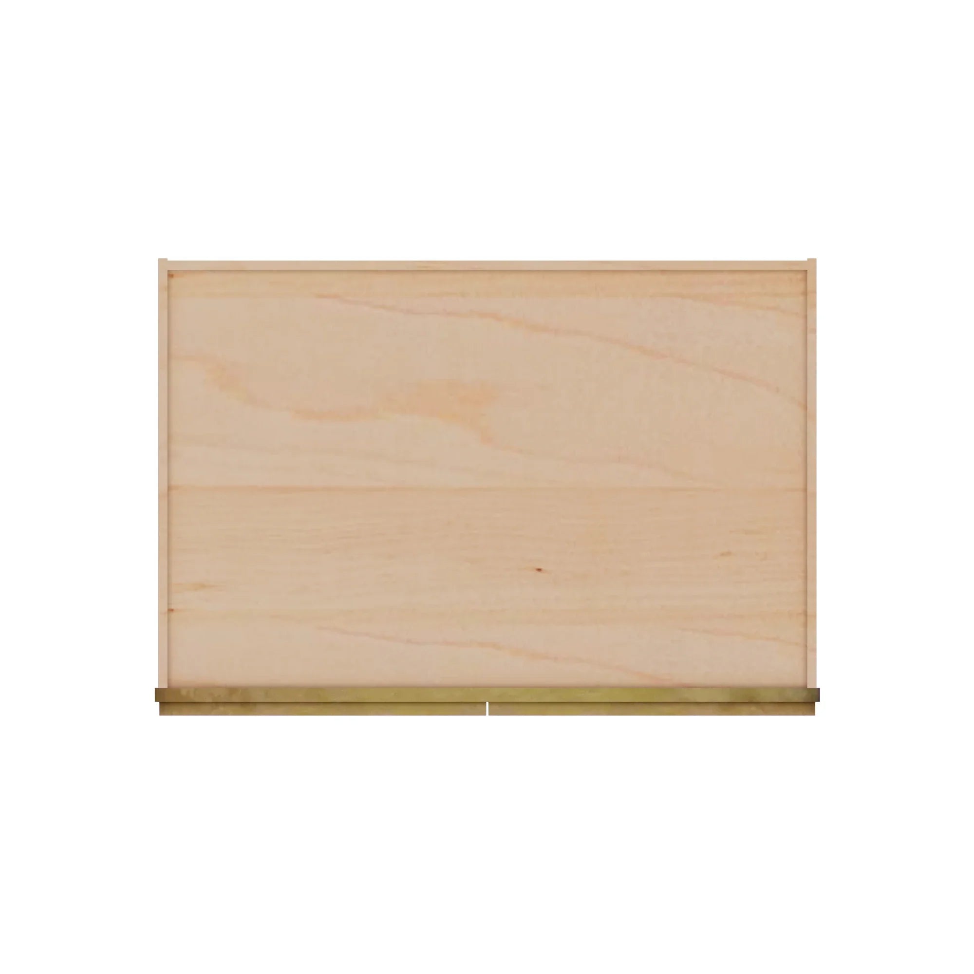 Modernform Cabinet Natural Shaker 36" W X 15" H X 24" D Double Door Wall Cabinet