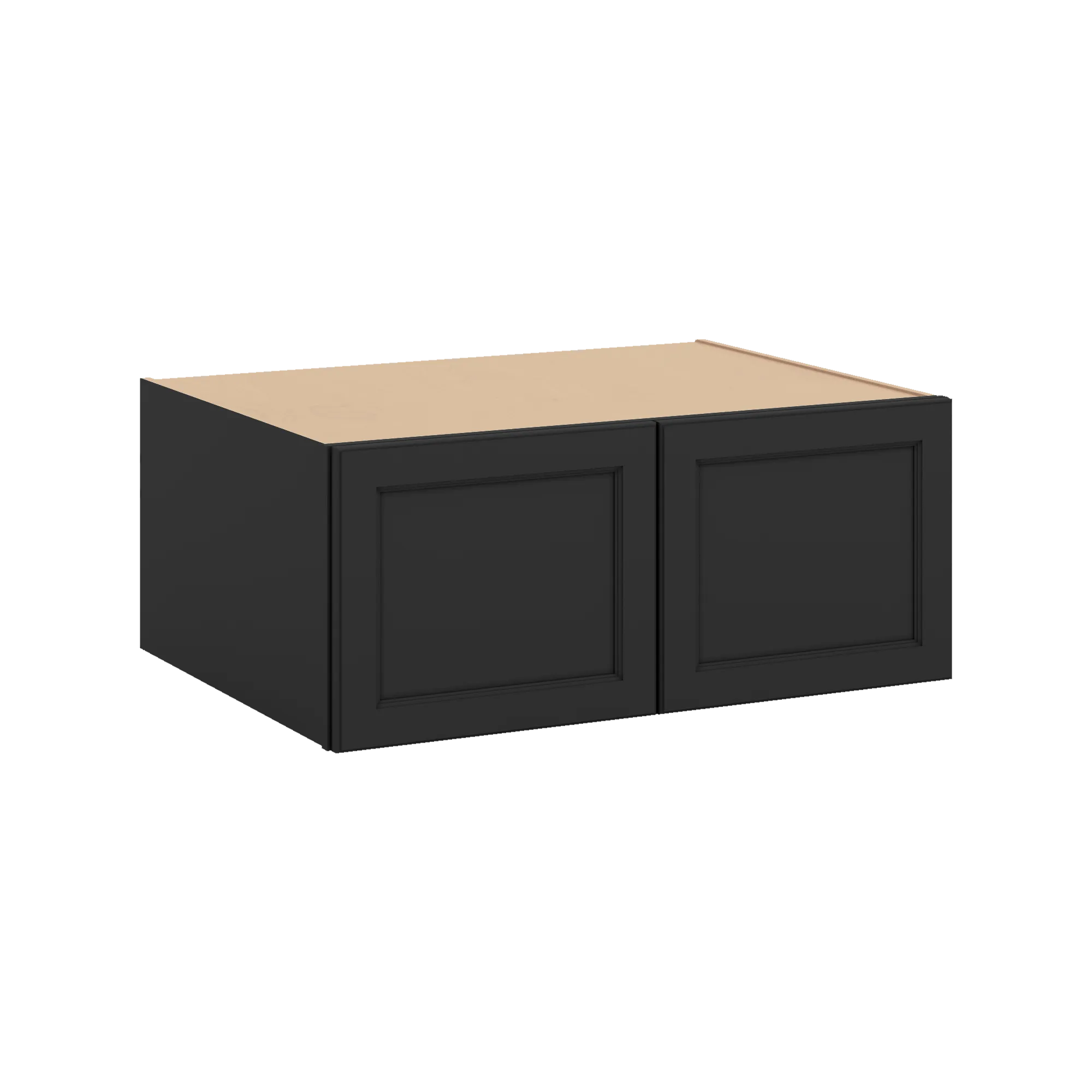 J&K Charcoal E2 Refrigerator Wall Cabinet - 36" W x 15" H x 27" D