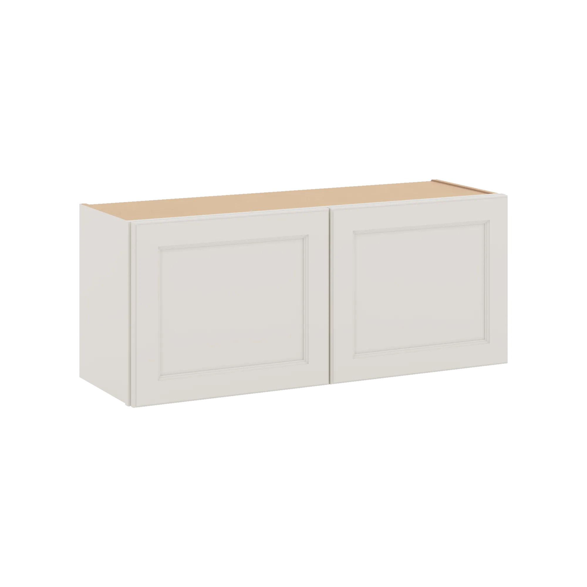 J&K Dove E1 Double Door Wall Cabinet - 36" W x 15" H