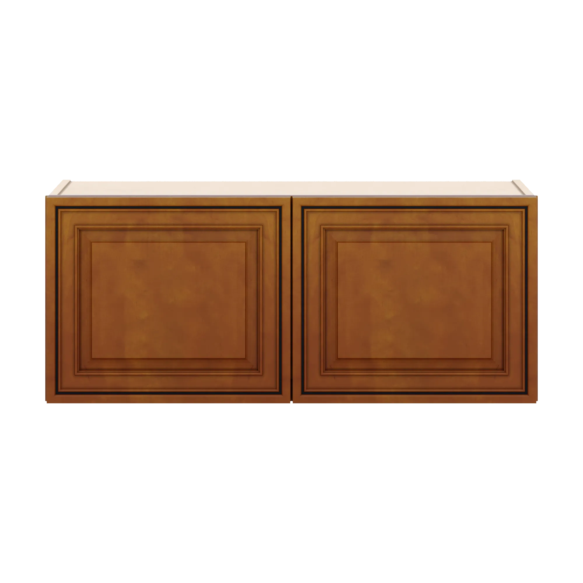 j k mocha glazed k10 double door wall cabinet 36 w x 15 h