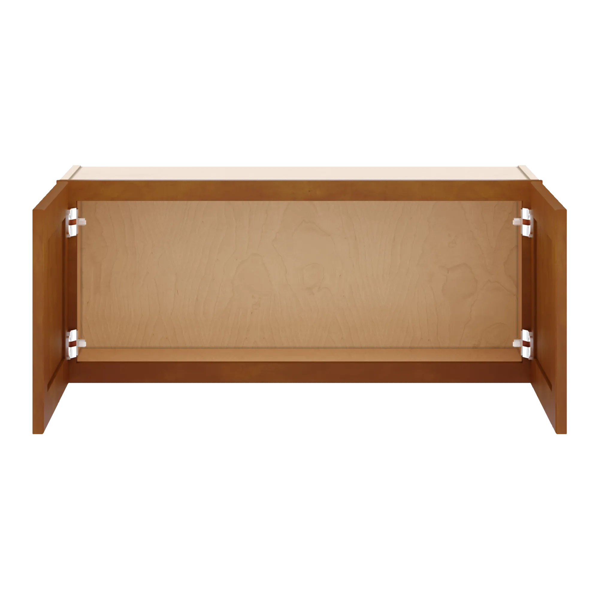 j k mocha glazed k10 double door wall cabinet 36 w x 15 h