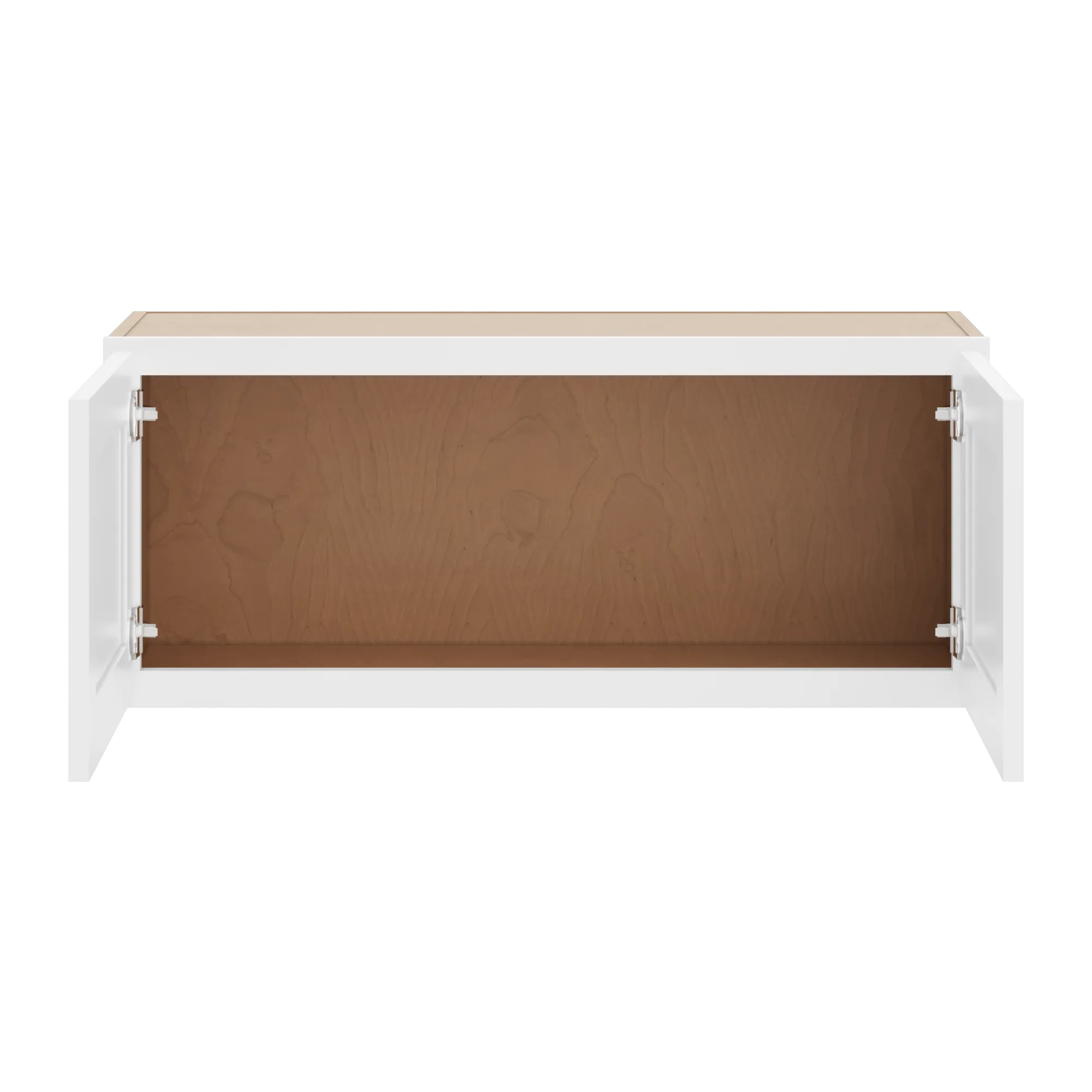 W3615 Open Front White