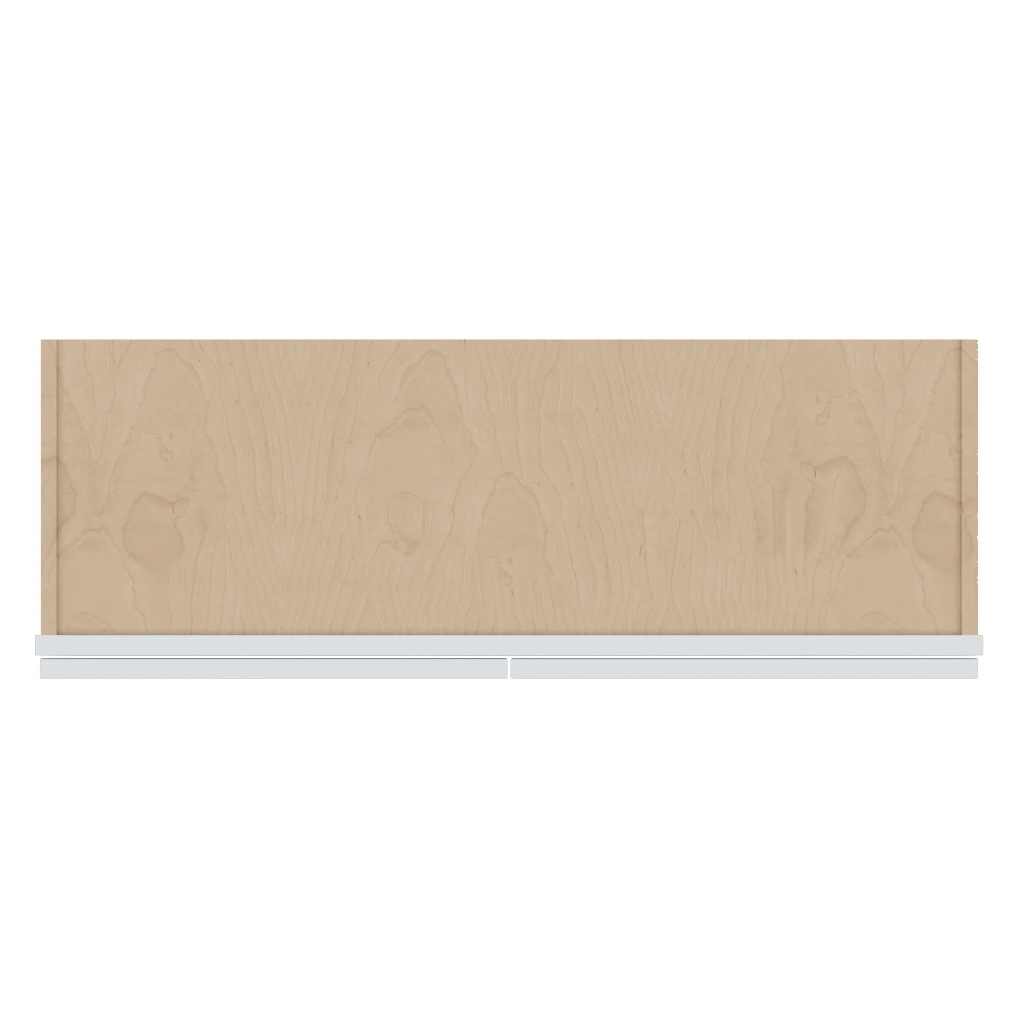 J&K White Shaker S8 Double Door Wall Cabinet 36" W x 15" H
