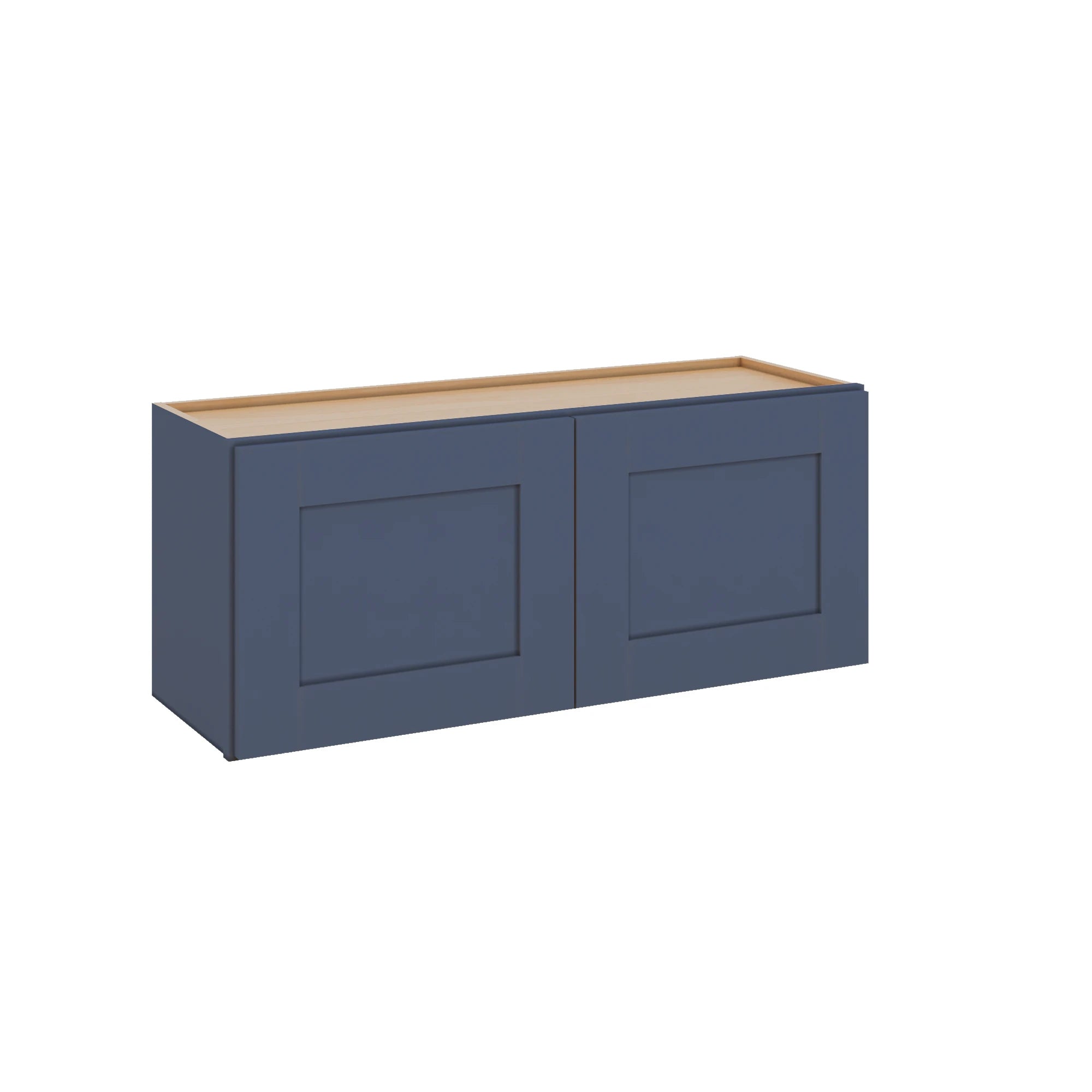 Modernform Cabinet Signature Blue 36" W X 15" H X 12" D Double Door Wall Cabinet