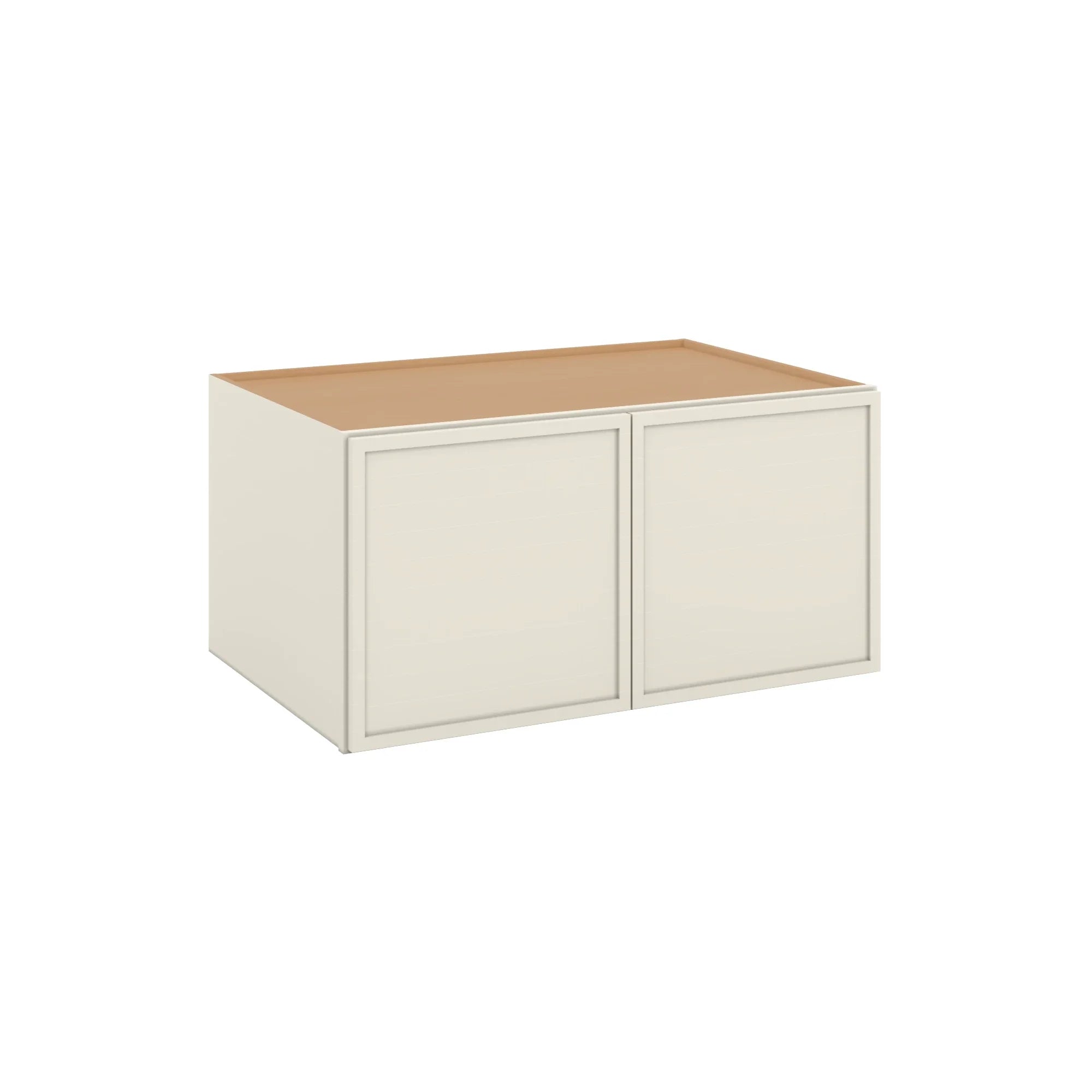 Modernform Cabinet Slim Dove White 36" W X 18" H X 24" D Double Door Wall Cabinet