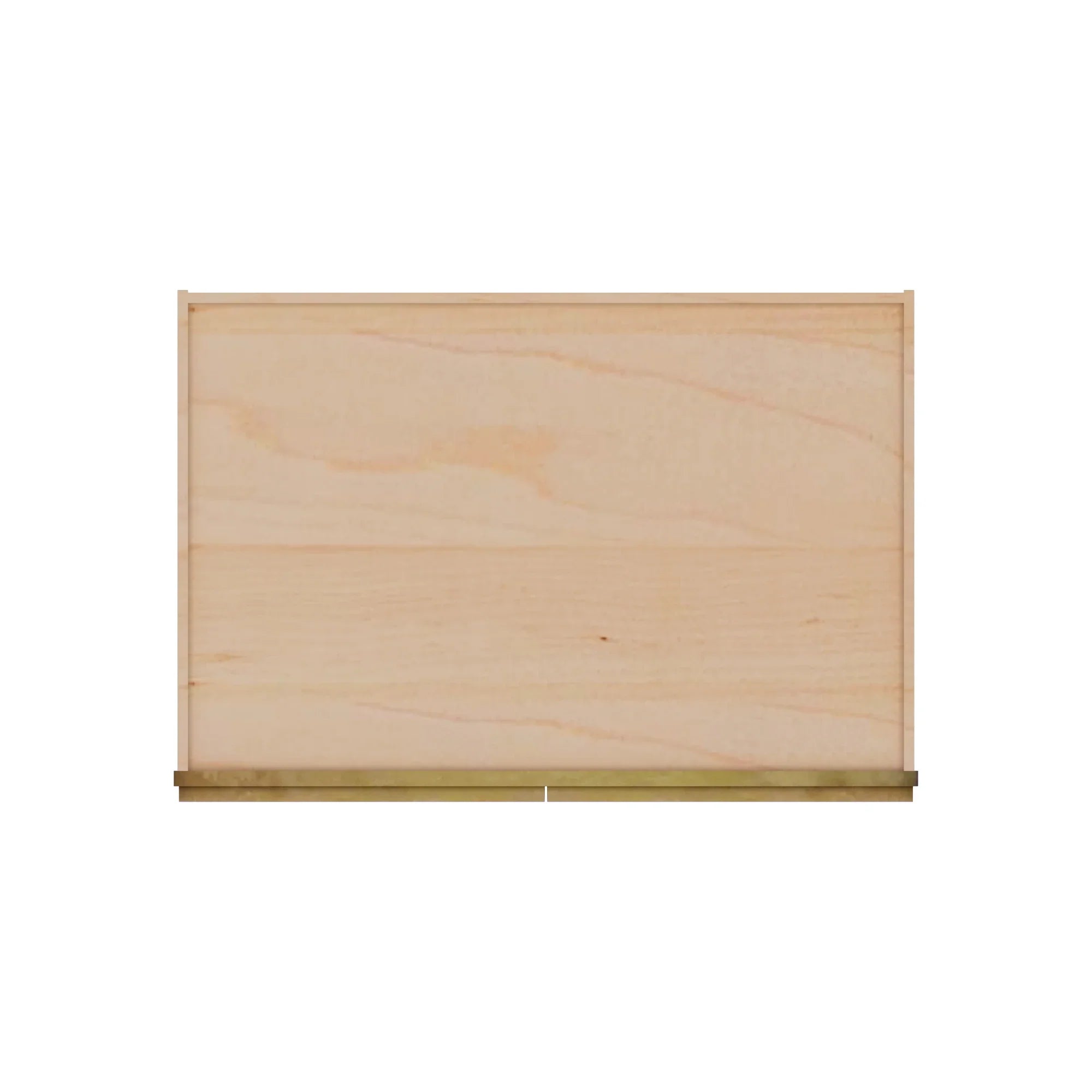 Modernform Cabinet Natural Shaker 36" W X 18" H X 24" D Double Door Wall Cabinet