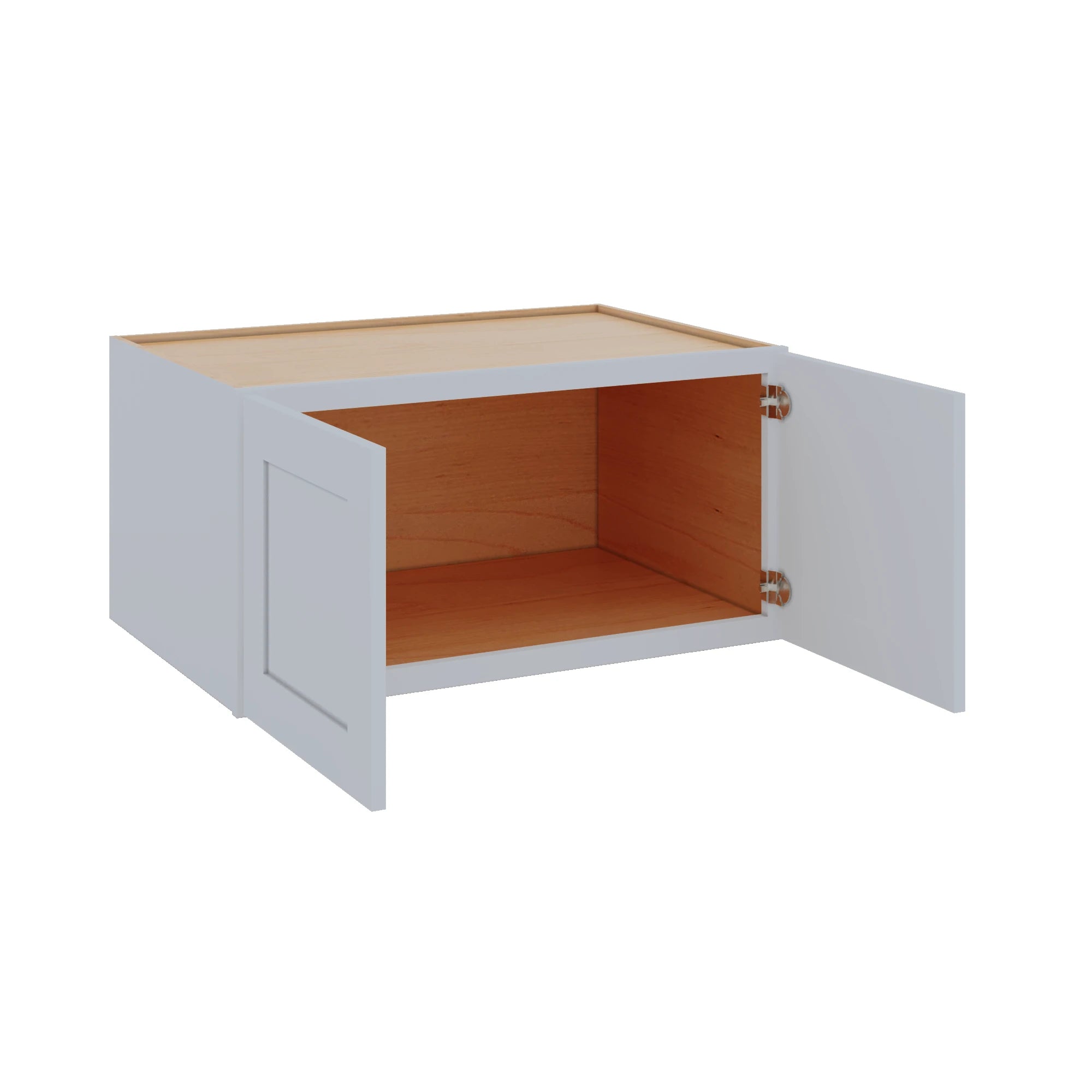 Modernform Cabinet Grey Shaker 36" W X 18" H X 24" D Double Door Wall Cabinet