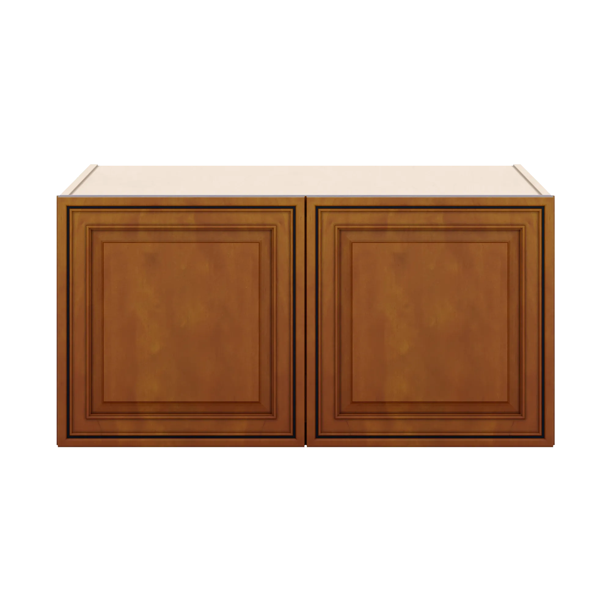 j k mocha glazed k10 refrigerator wall cabinet 36 w x 18 h x 27 d