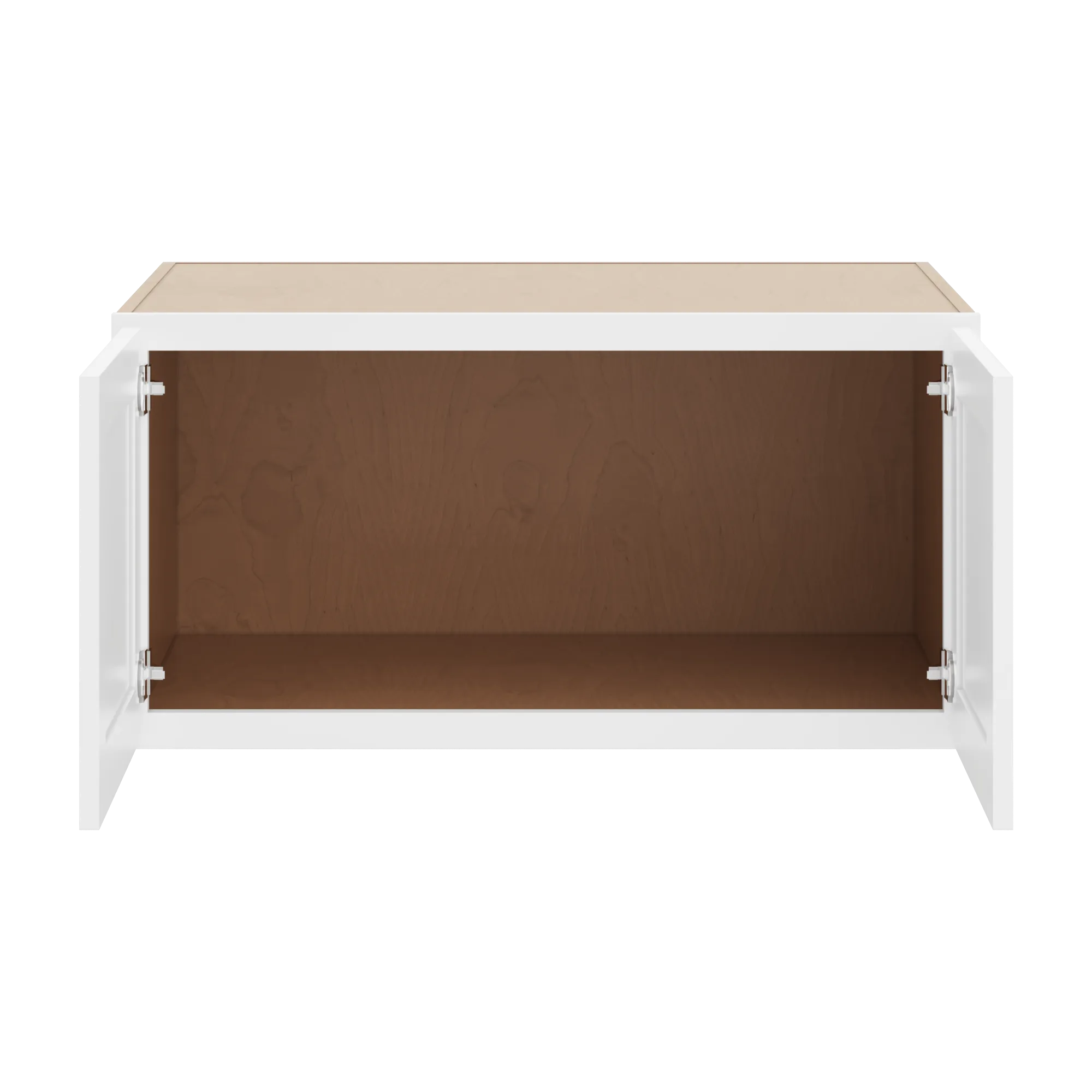 W3618X24 Open Front White