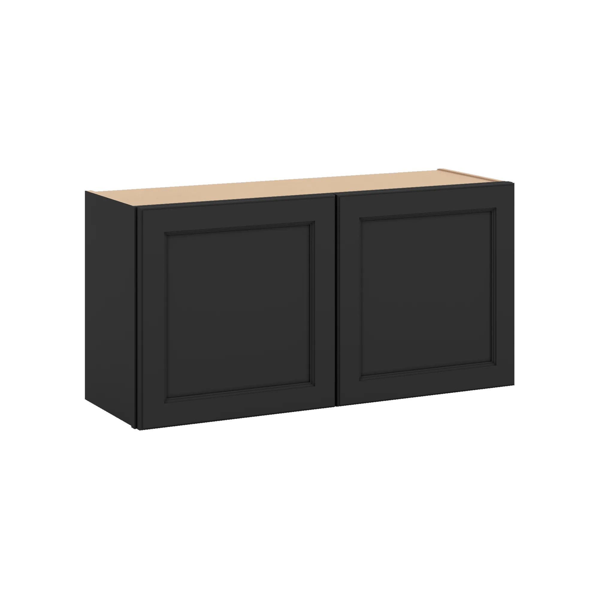 J&K Charcoal E2 Double Door Wall Cabinet - 36" W x 18" H