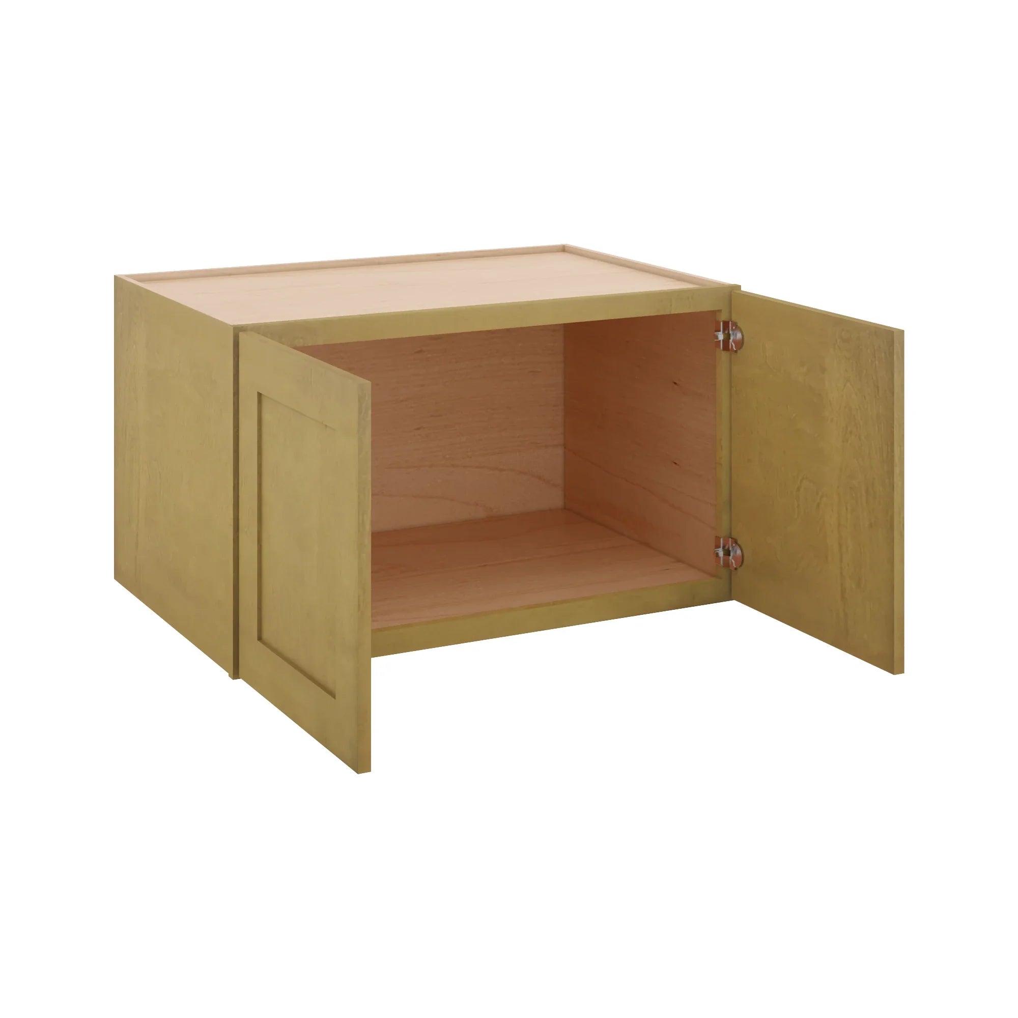 Modernform Cabinet Natural Shaker 36" W X 21" H X 24" D Double Door Wall Cabinet