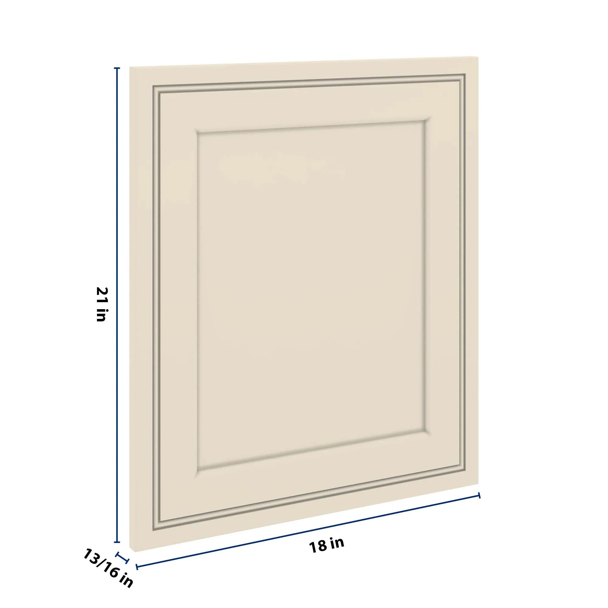 J&K Pearl Glazed H9 Dummy Door Panel 18" W x 21" H