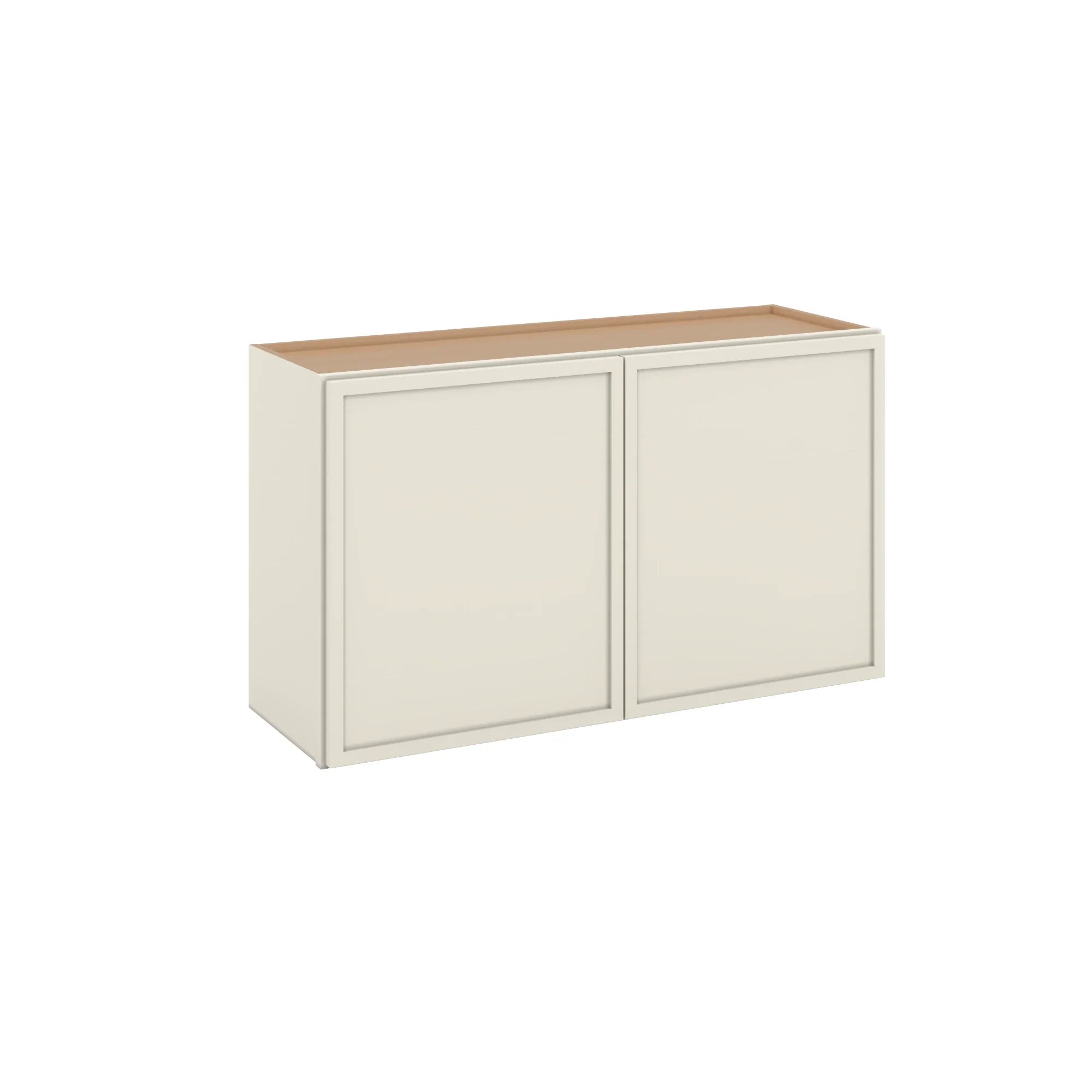 Modernform Cabinet Slim Dove White 36" W X 21" H X 12" D Double Door Wall Cabinet