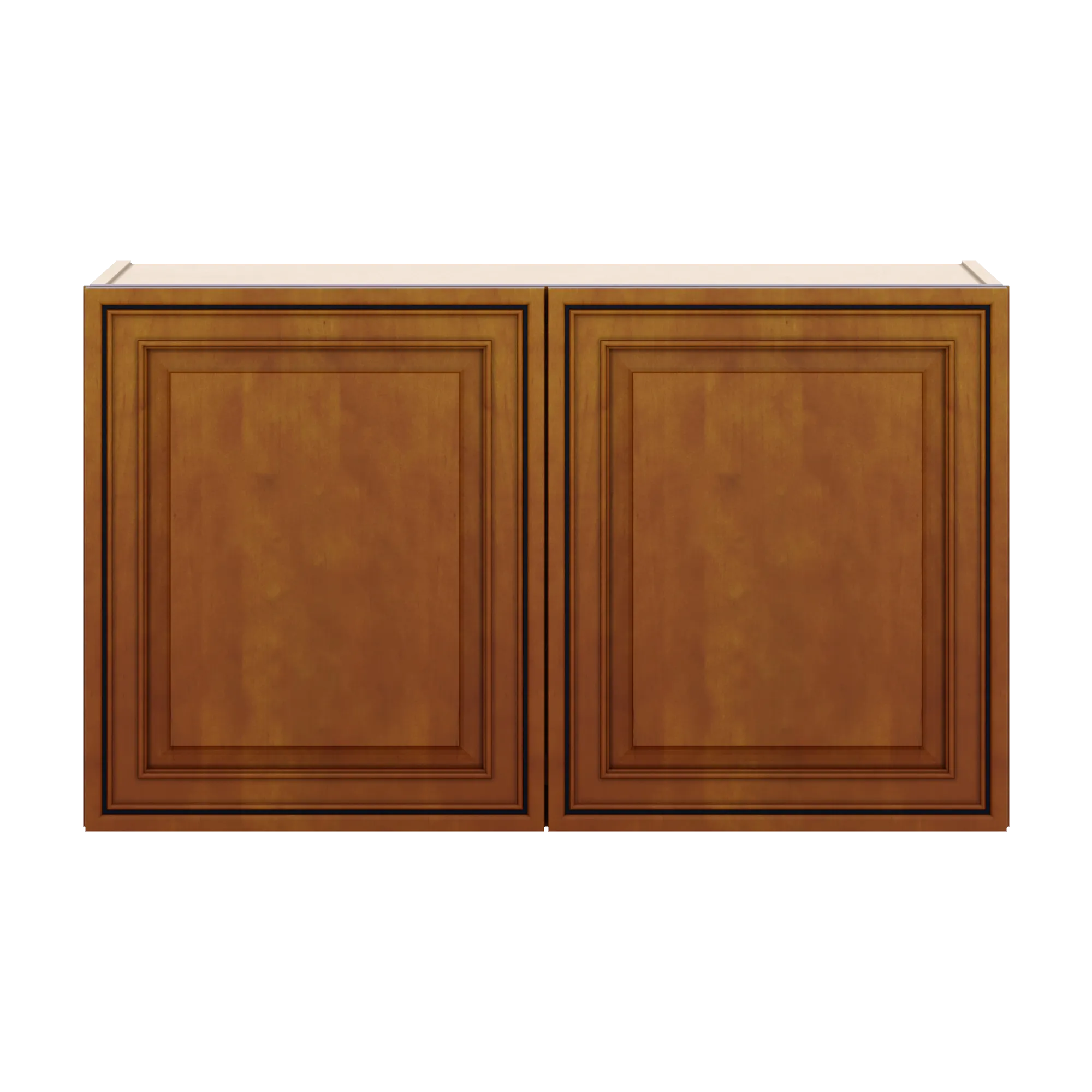 j k mocha glazed k10 double door wall cabinet 36 w x 21 h