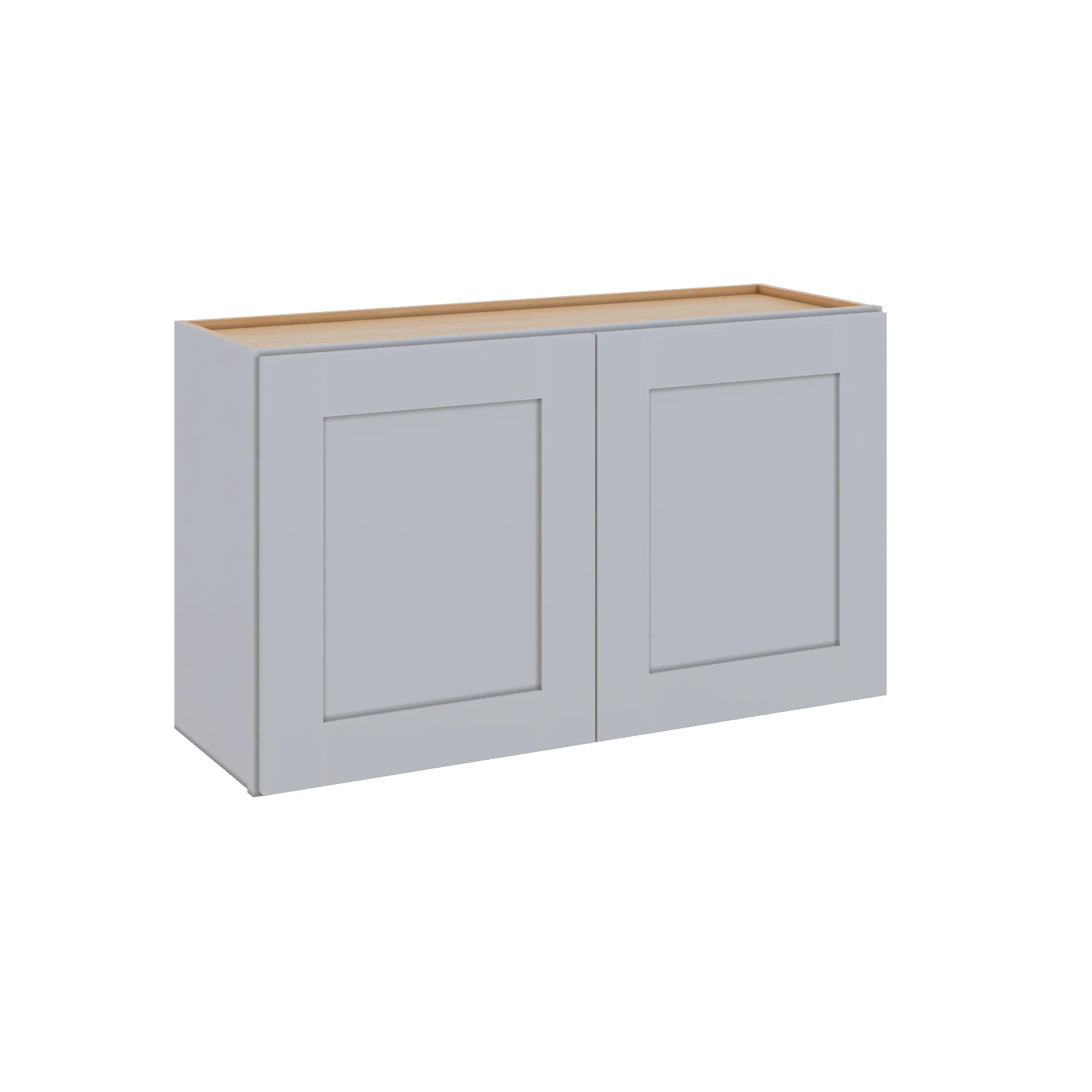 Modernform Cabinet Grey Shaker 36" W X 21" H X 12" D Double Door Wall Cabinet