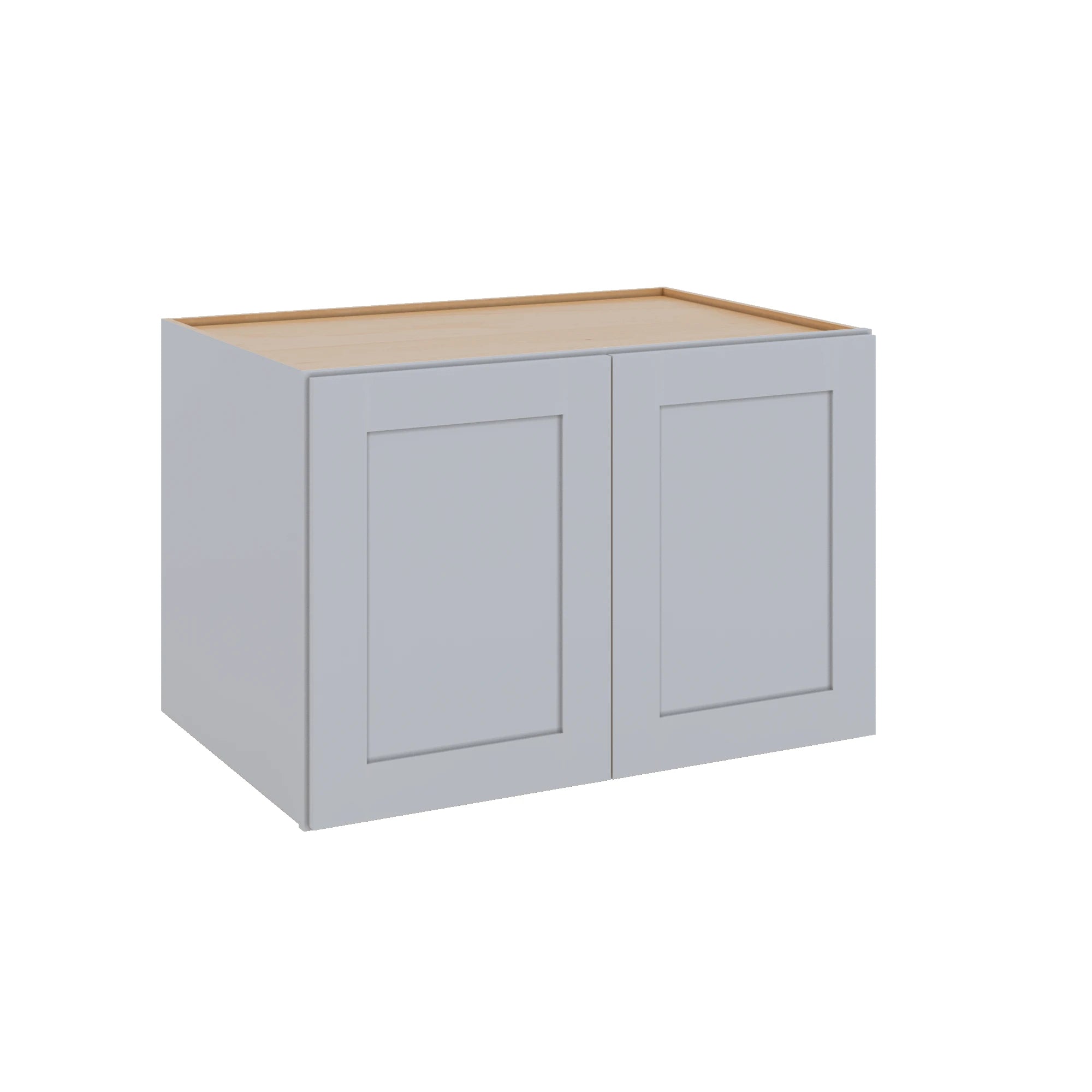 Modernform Cabinet Grey Shaker 36" W X 24" H X 24" D Double Door Wall Cabinet