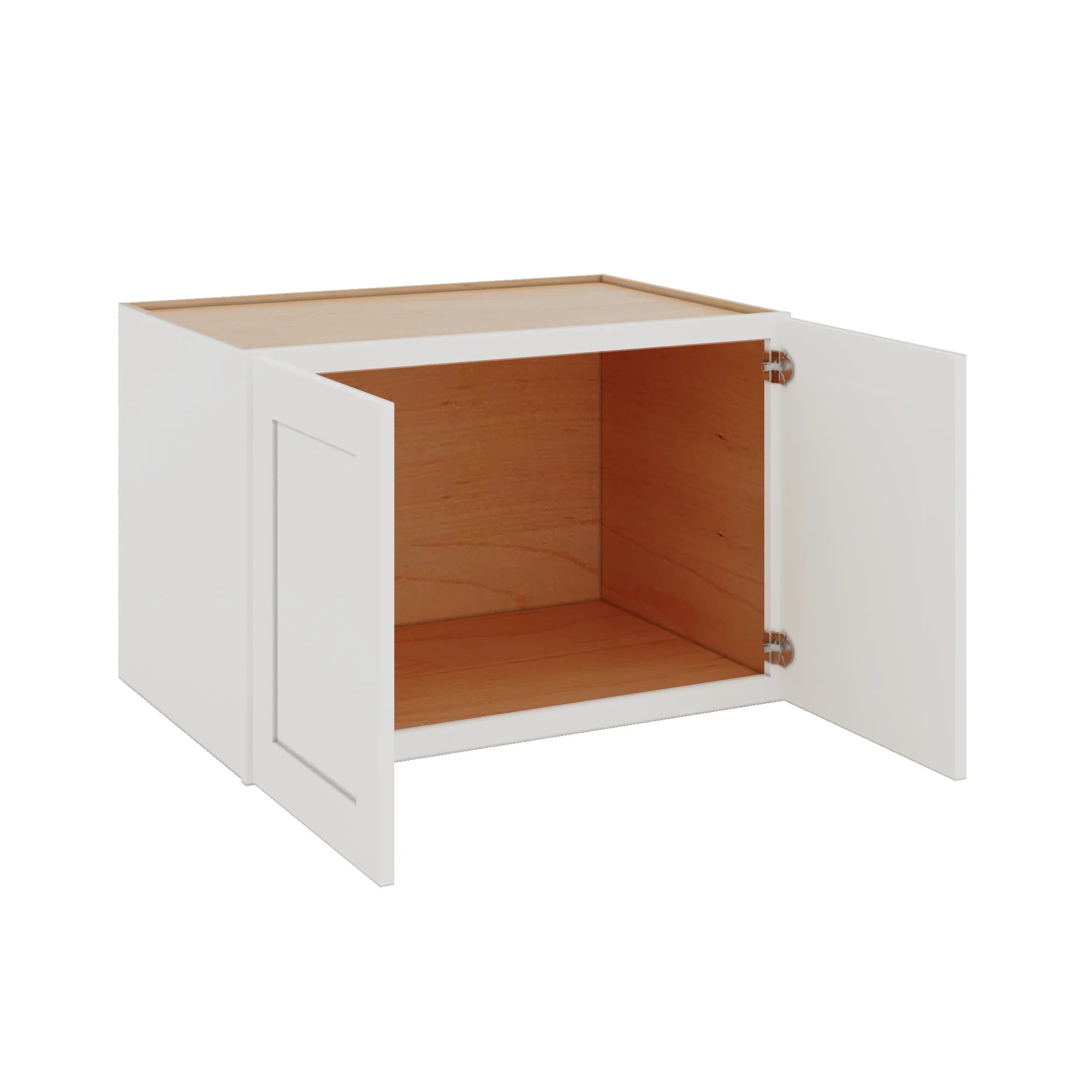 Modernform Cabinet White Shaker 36" W X 24" H X 24" D Double Door Wall Cabinet