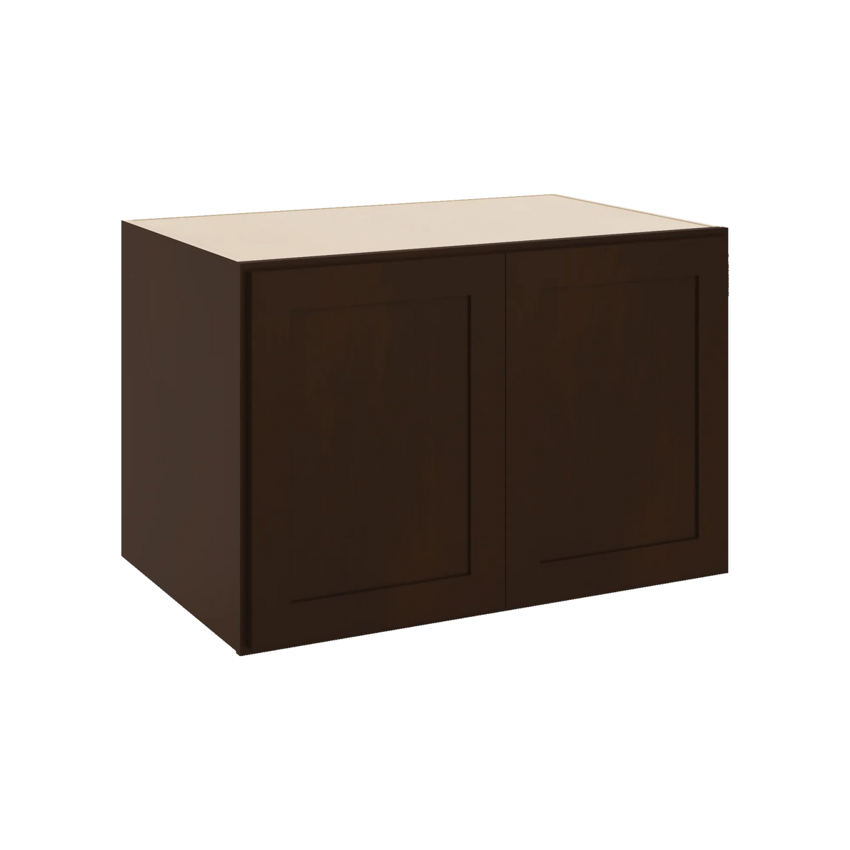 CNC Luxor 5-Piece Espresso 36" W X 24" H X 24" D Double Door Wall Cabinet
