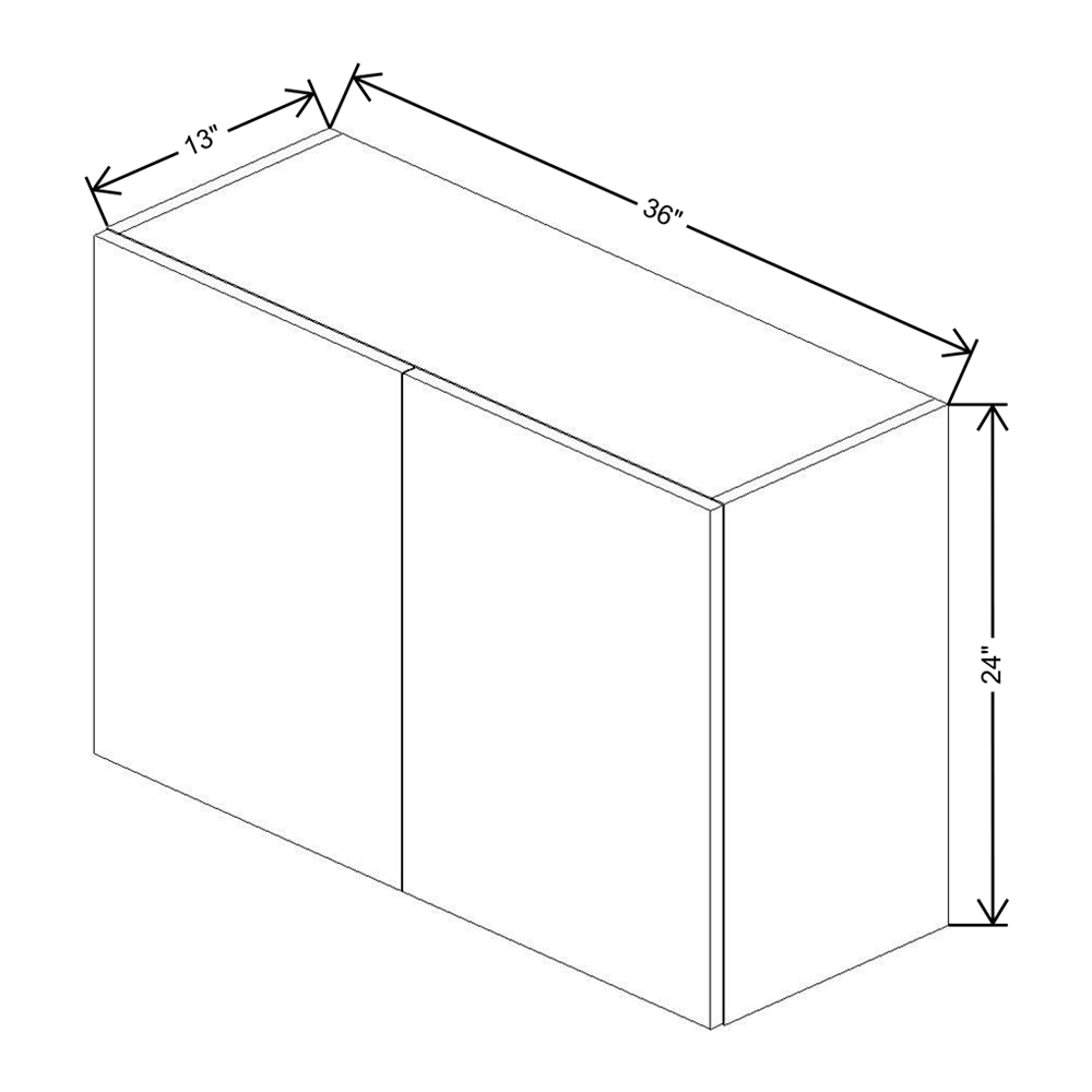 Fabuwood Illume Tuscany Olmo 3 24" High Wall
