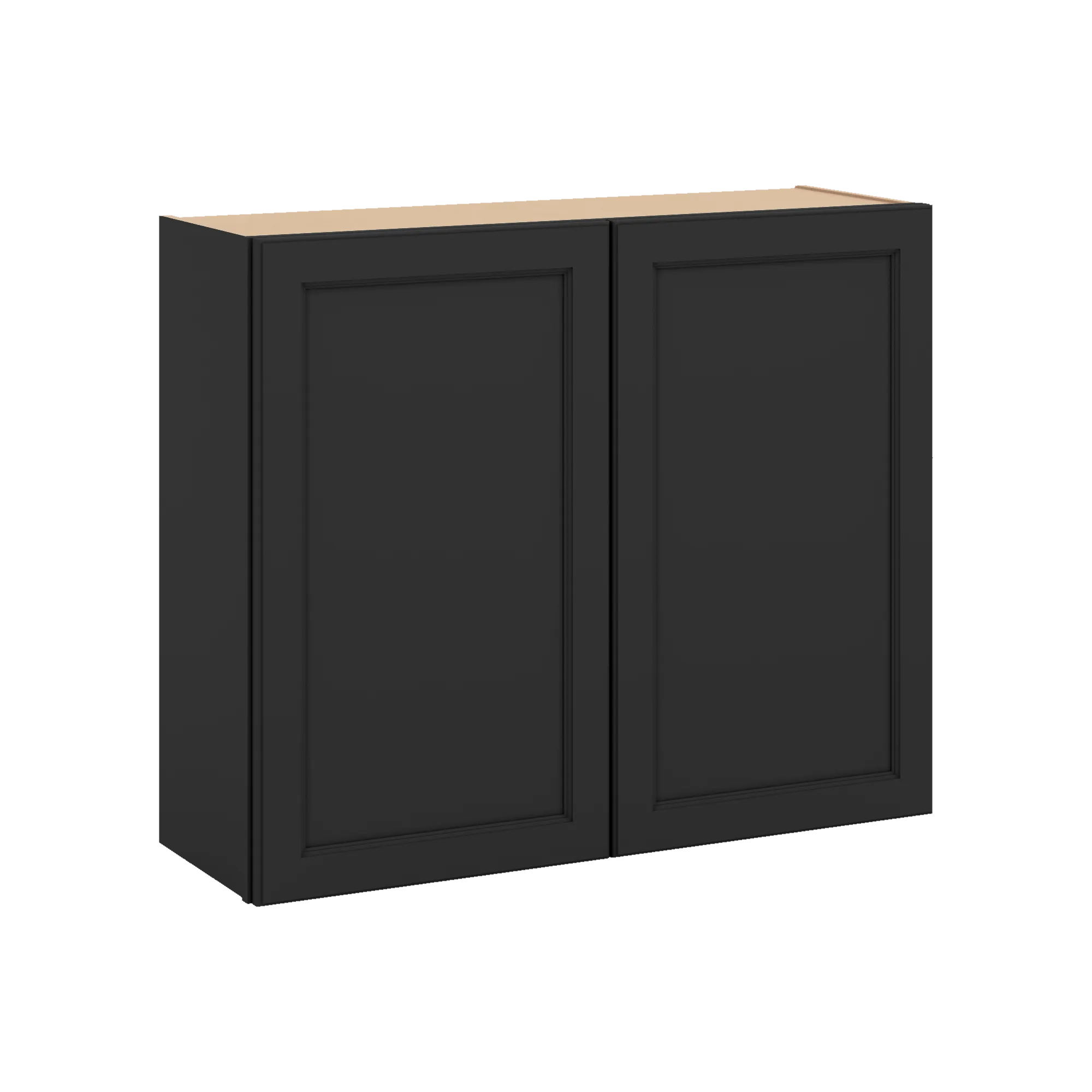 J&K Charcoal E2 Double Door Wall Cabinet - 36" W x 30" H