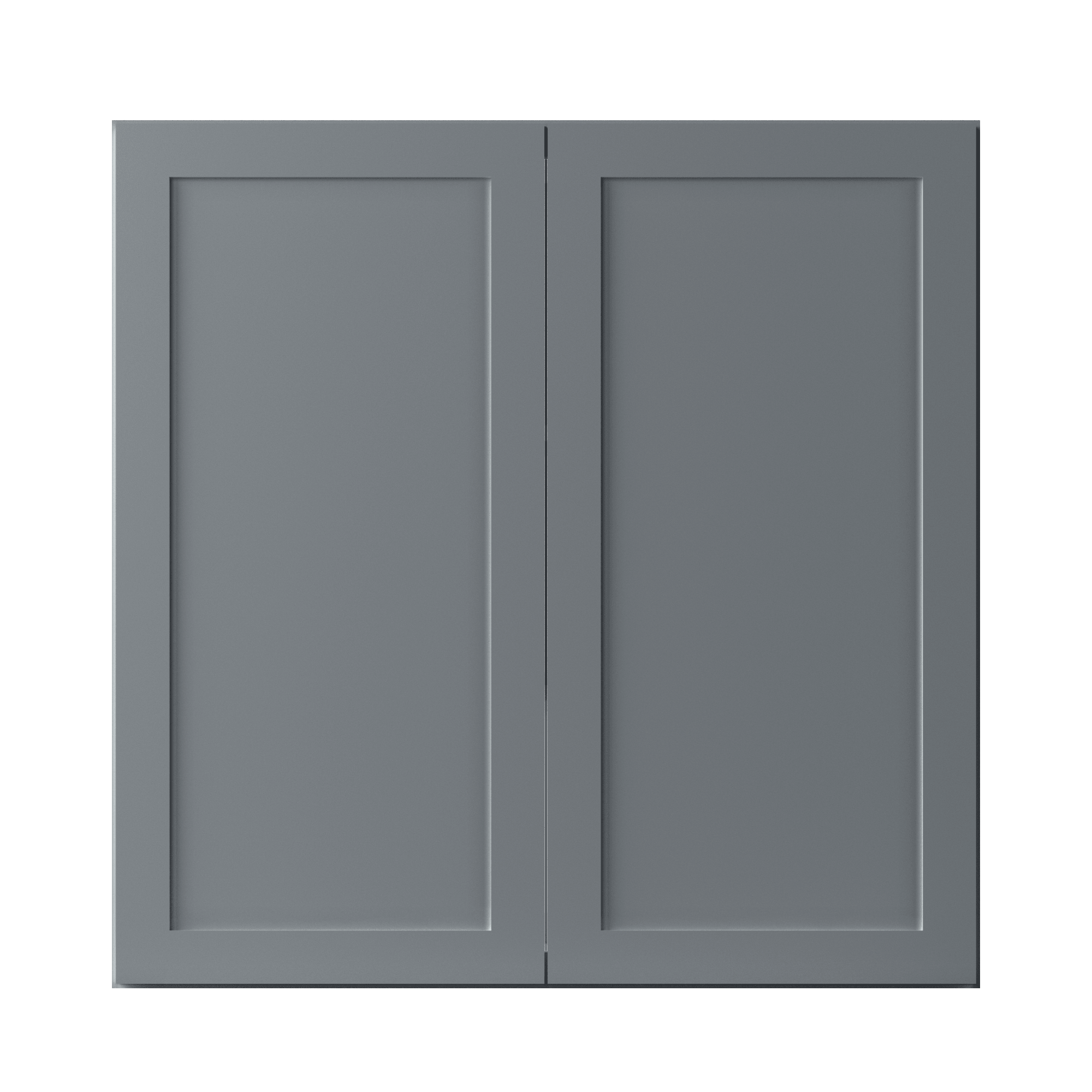 Wall Kitchen Cabinet W3636 Colonial Gray LessCare 36 in. width 36 in. height 12 in. depth