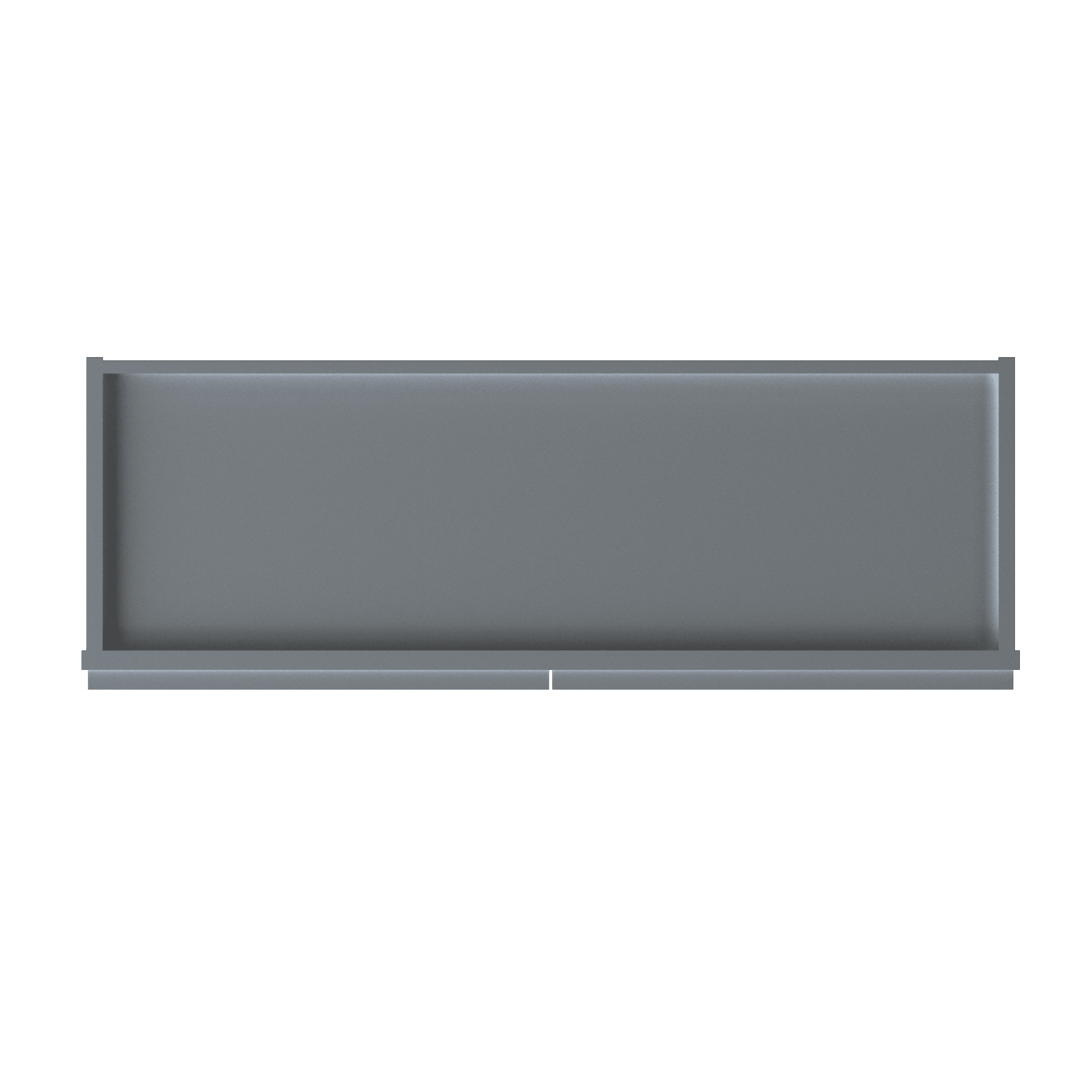 Wall Kitchen Cabinet W3636 Colonial Gray LessCare 36 in. width 36 in. height 12 in. depth
