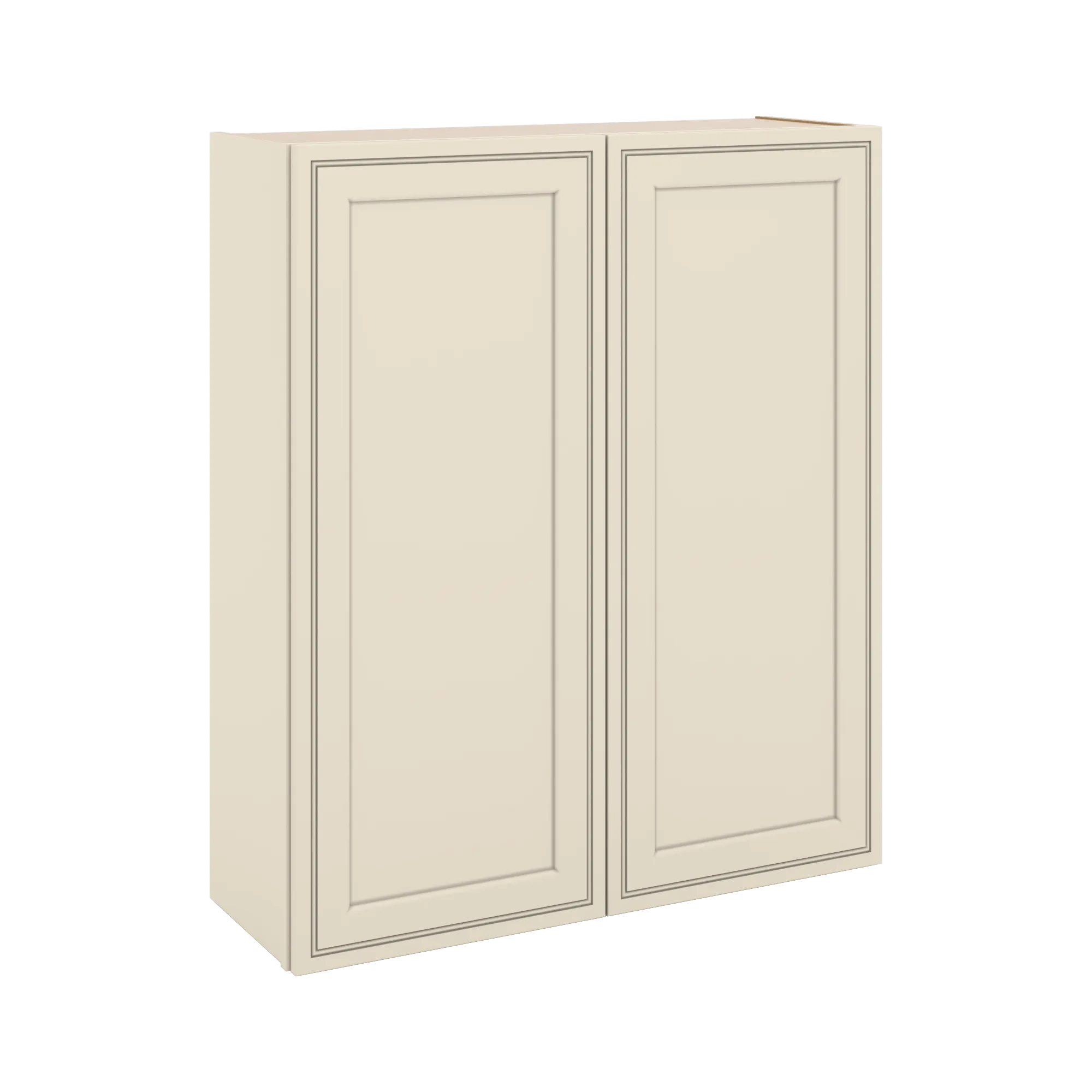 J&K Pearl Glazed H9 Double Door Wall Cabinet - 36" W x 42" H