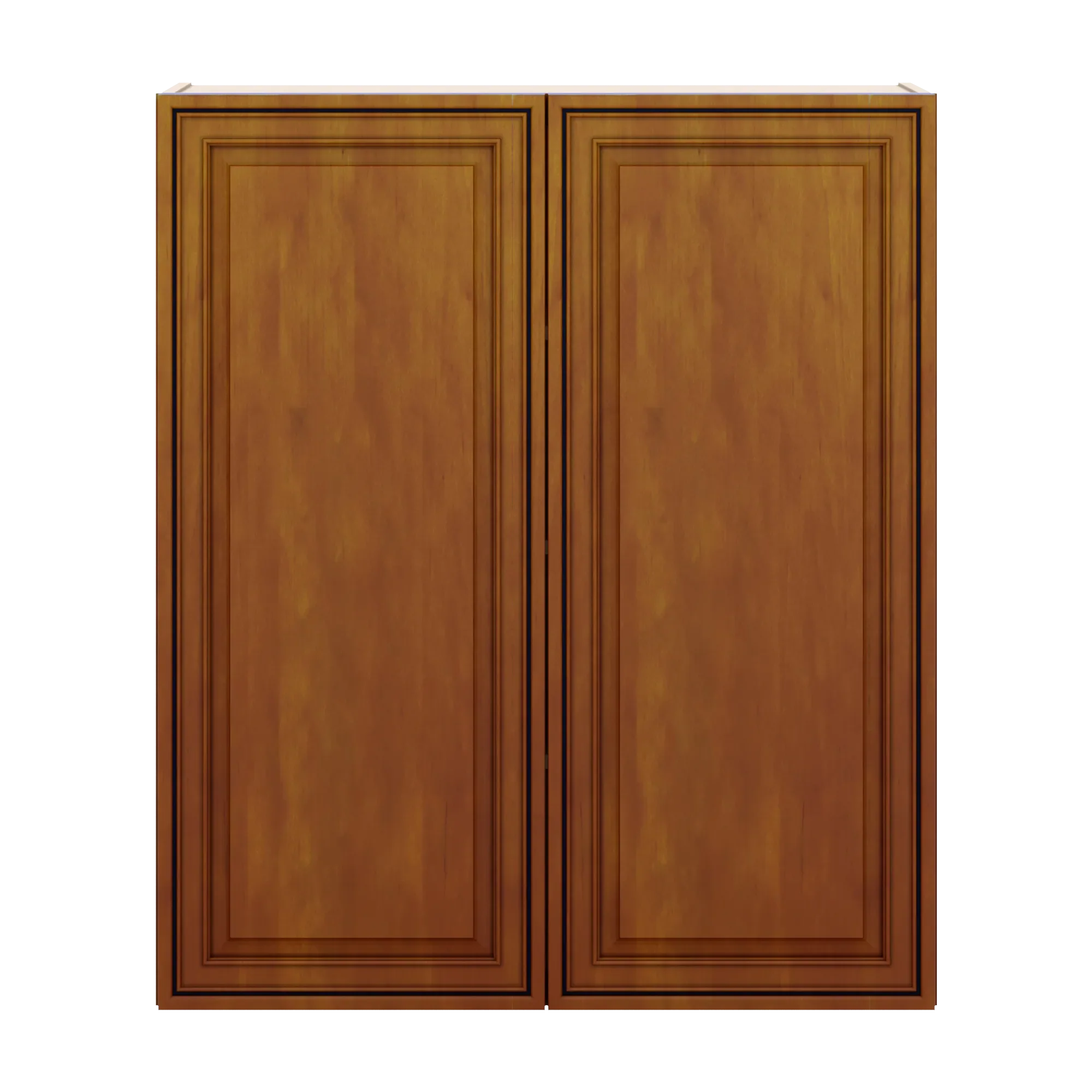 j k mocha glazed k10 double door wall cabinet 36 w x 42 h