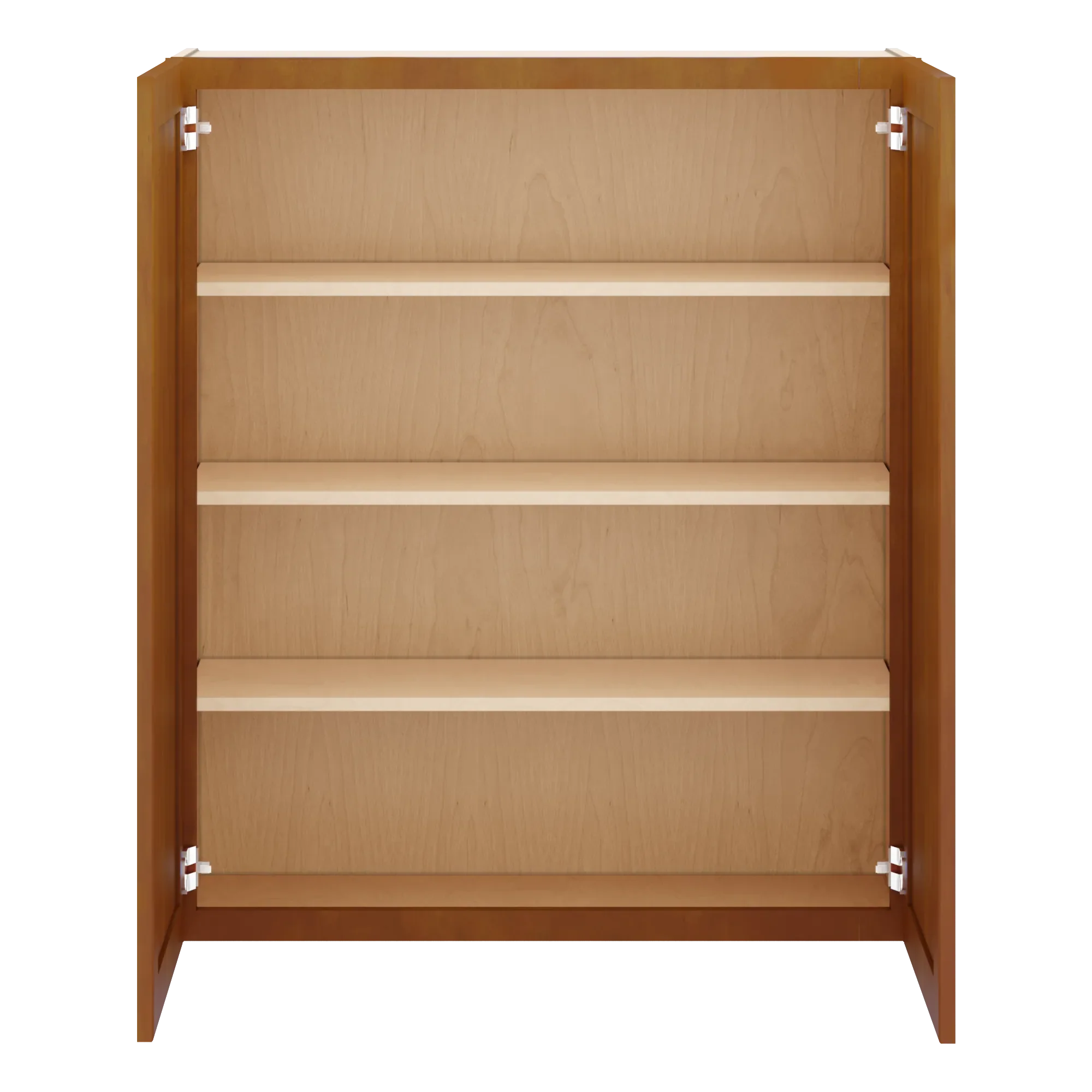 j k mocha glazed k10 double door wall cabinet 36 w x 42 h