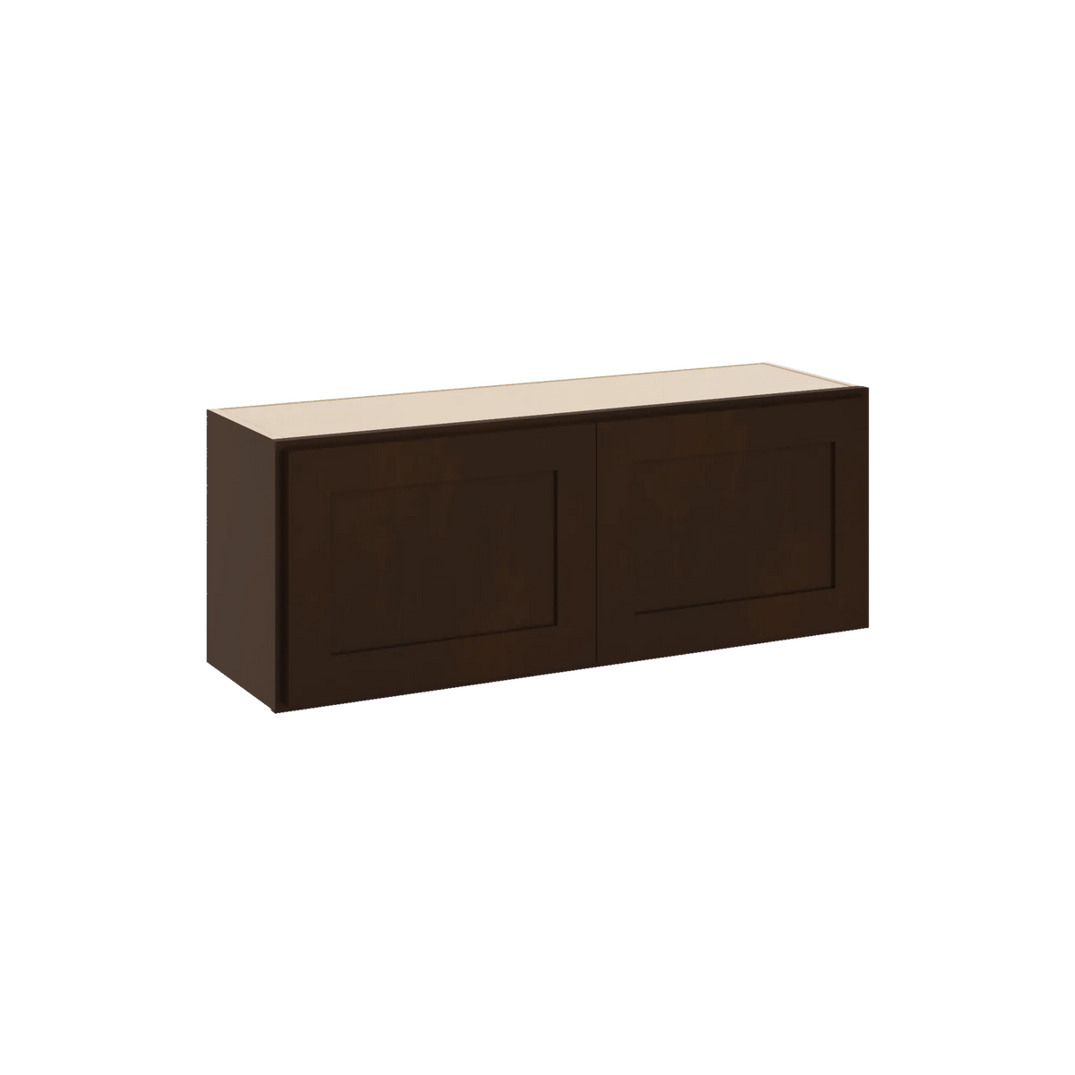 CNC Luxor 5-Piece Espresso 39" W X 15" H Double Door Wall Cabinet