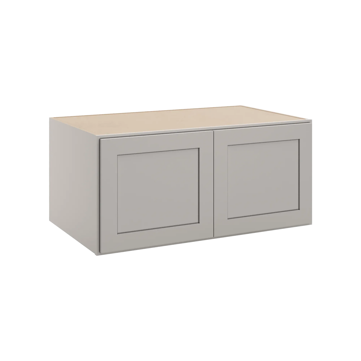 cnc luxor misty grey 39 w x 18 h x 24 d double door wall cabinet