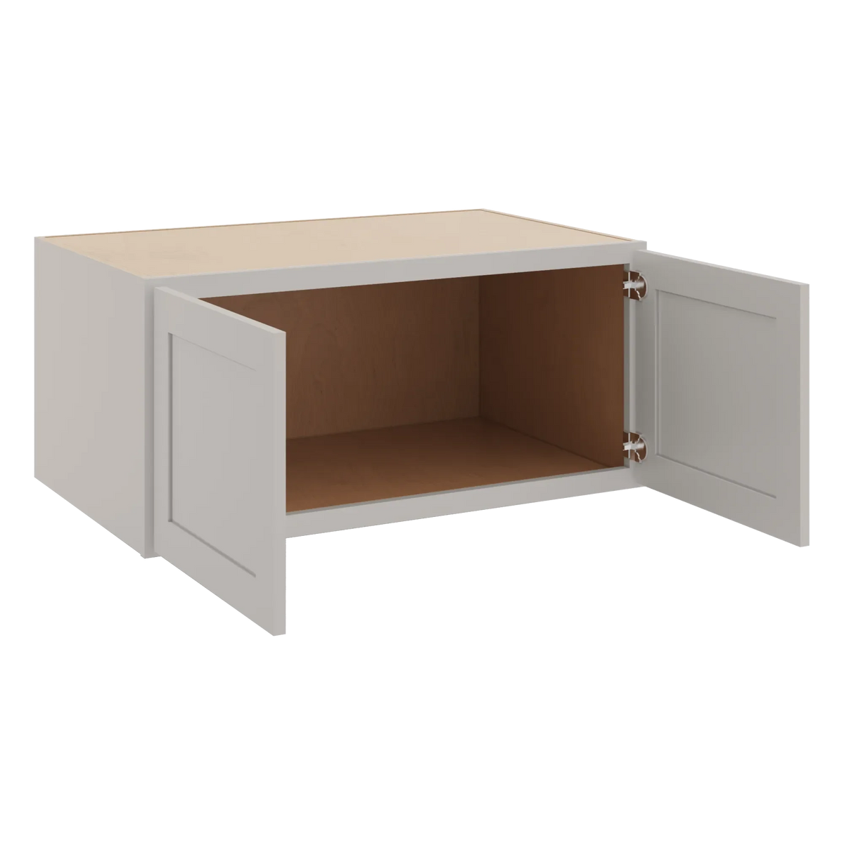 cnc luxor 5 piece misty grey 39 w x 18 h x 24 d double door wall cabinet