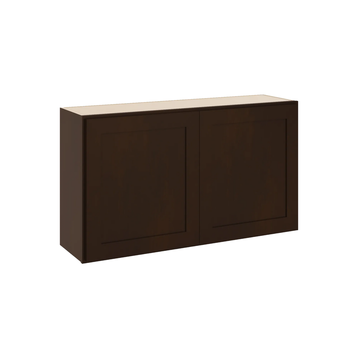 CNC Luxor 5-Piece Espresso 39" W X 24" H Double Door Wall Cabinet