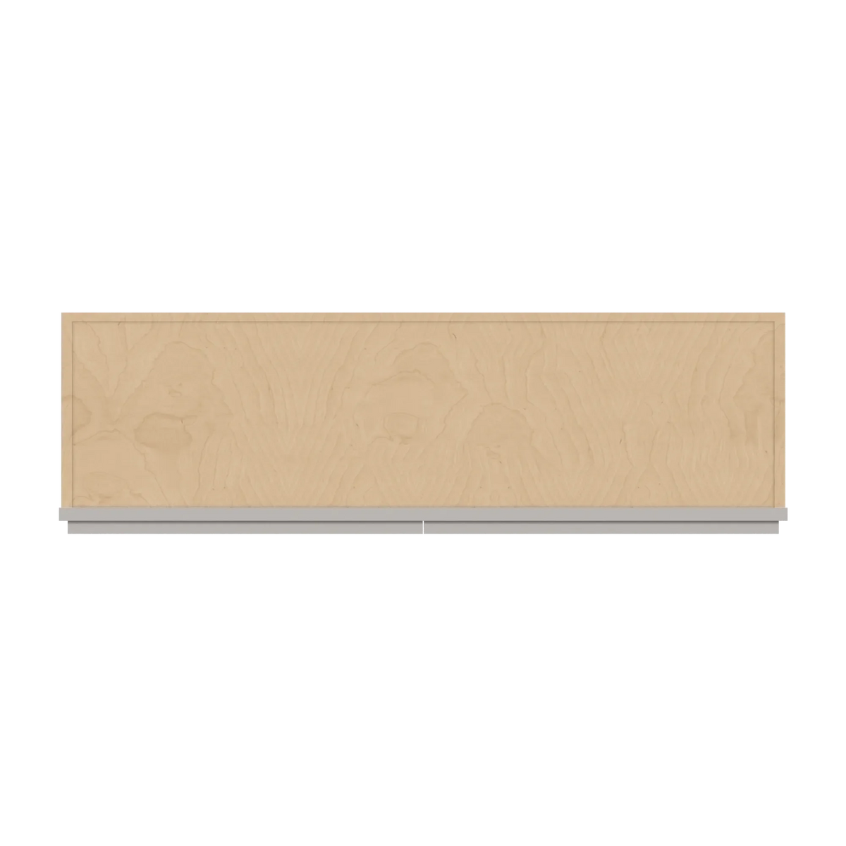 cnc luxor misty grey 39 w x 24 h double door wall cabinet