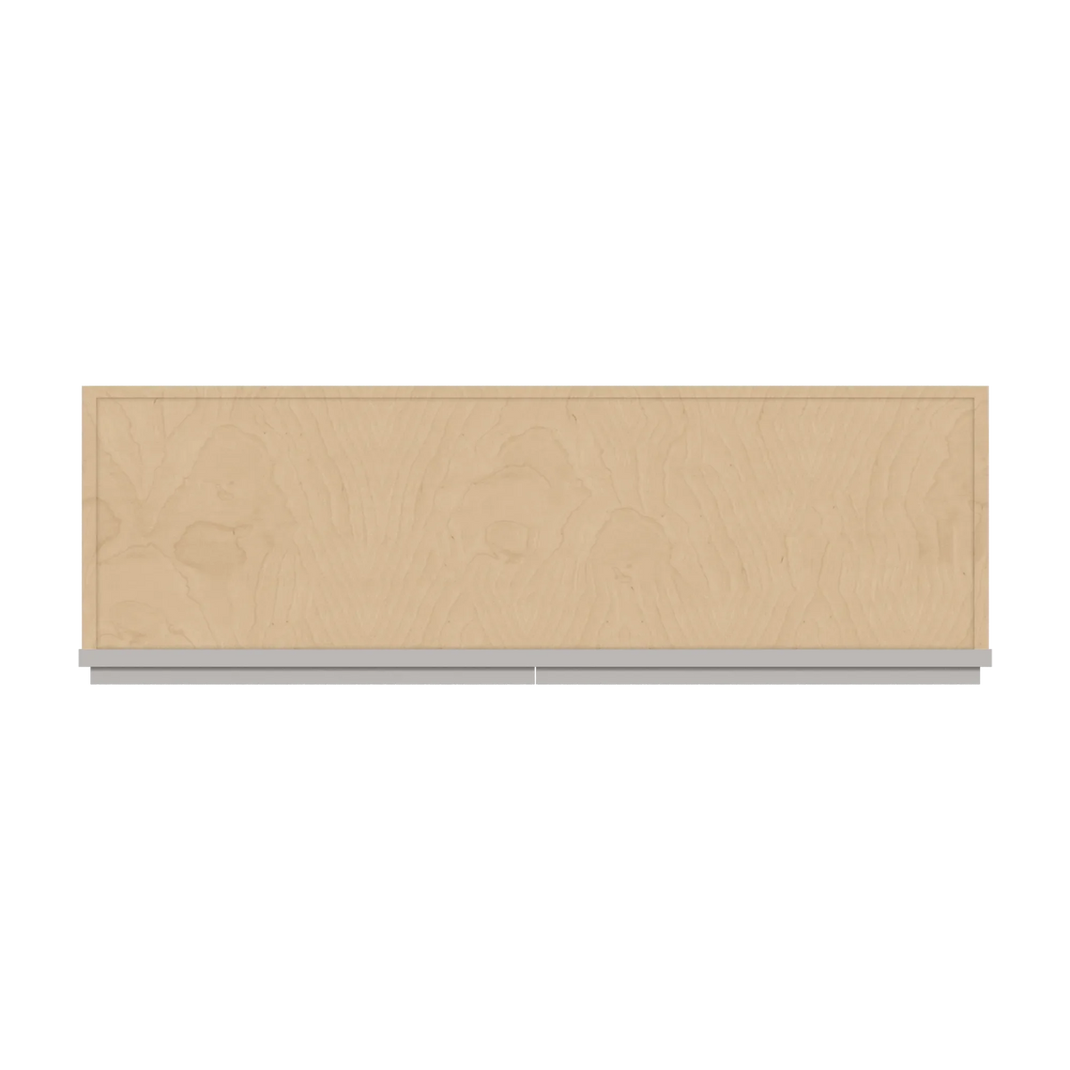 cnc luxor misty grey 39 w x 30 h double door wall cabinet