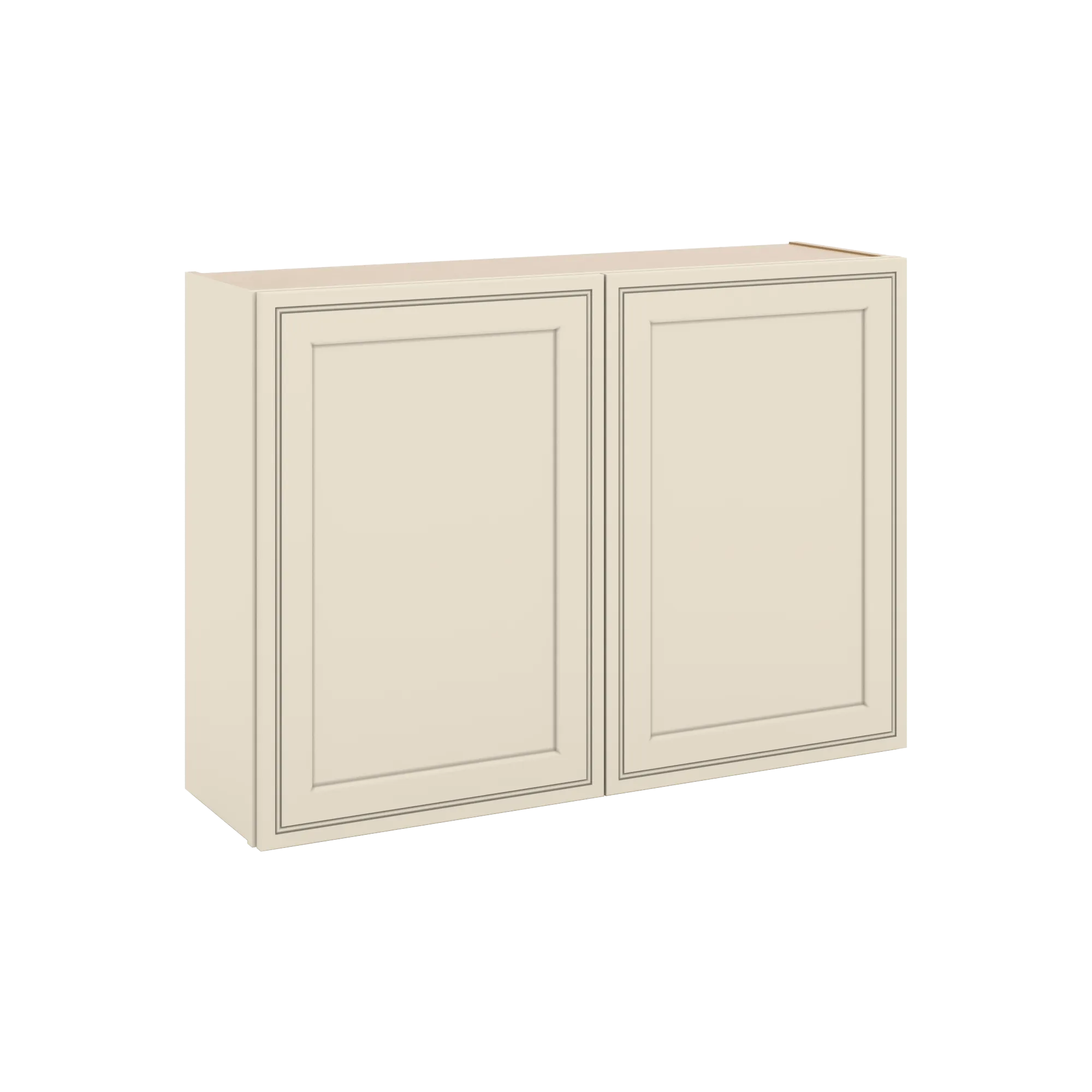 J&K Pearl Glazed H9 Double Door Wall Cabinet - 42" W x 30" H