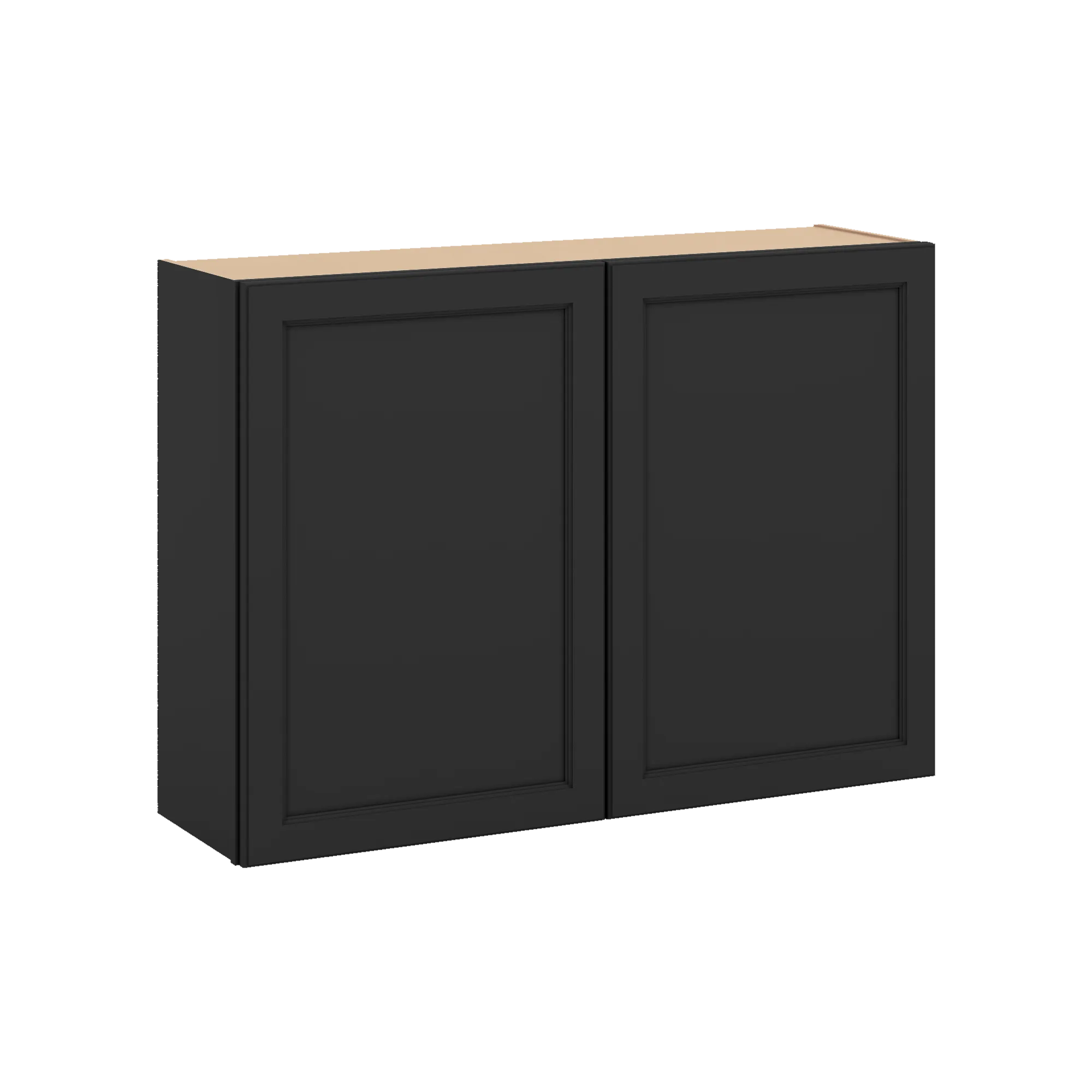 J&K Charcoal E2 Double Door Wall Cabinet - 42" W x 30" H
