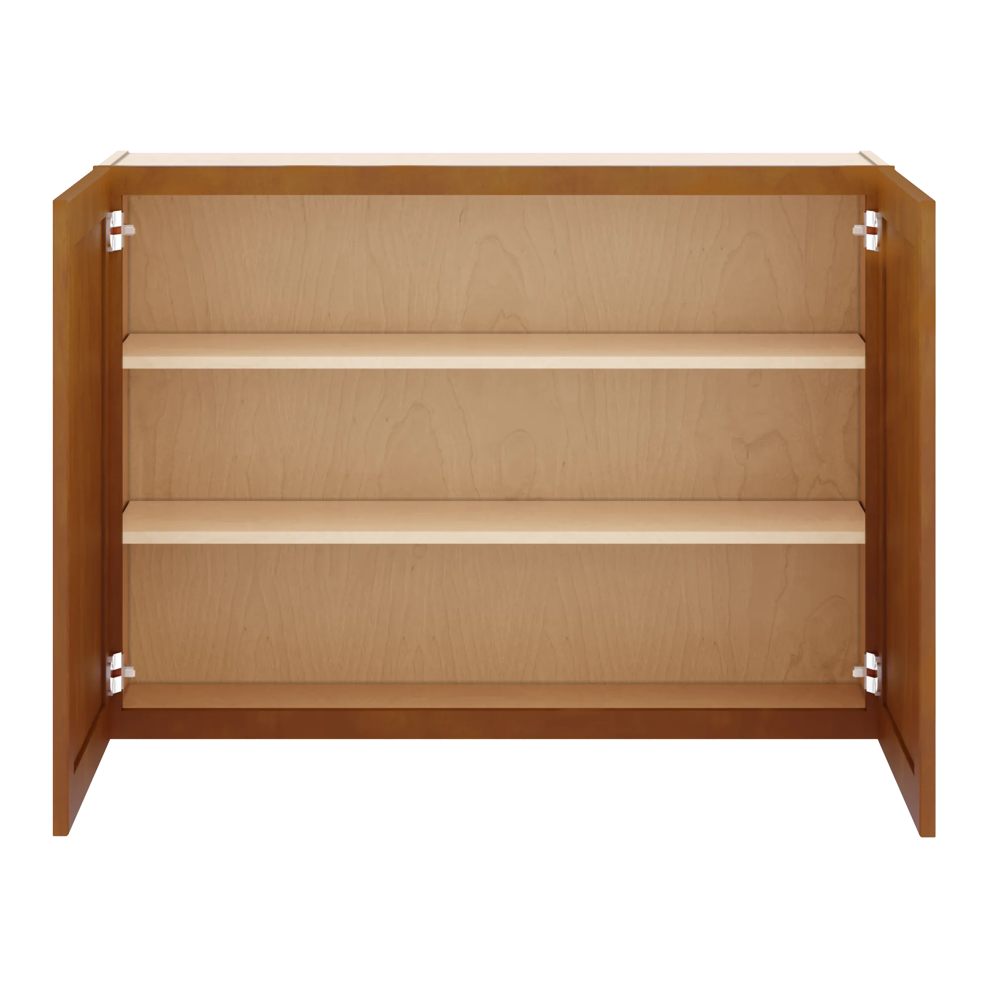 j k mocha glazed k10 double door wall cabinet 42 w x 30 h