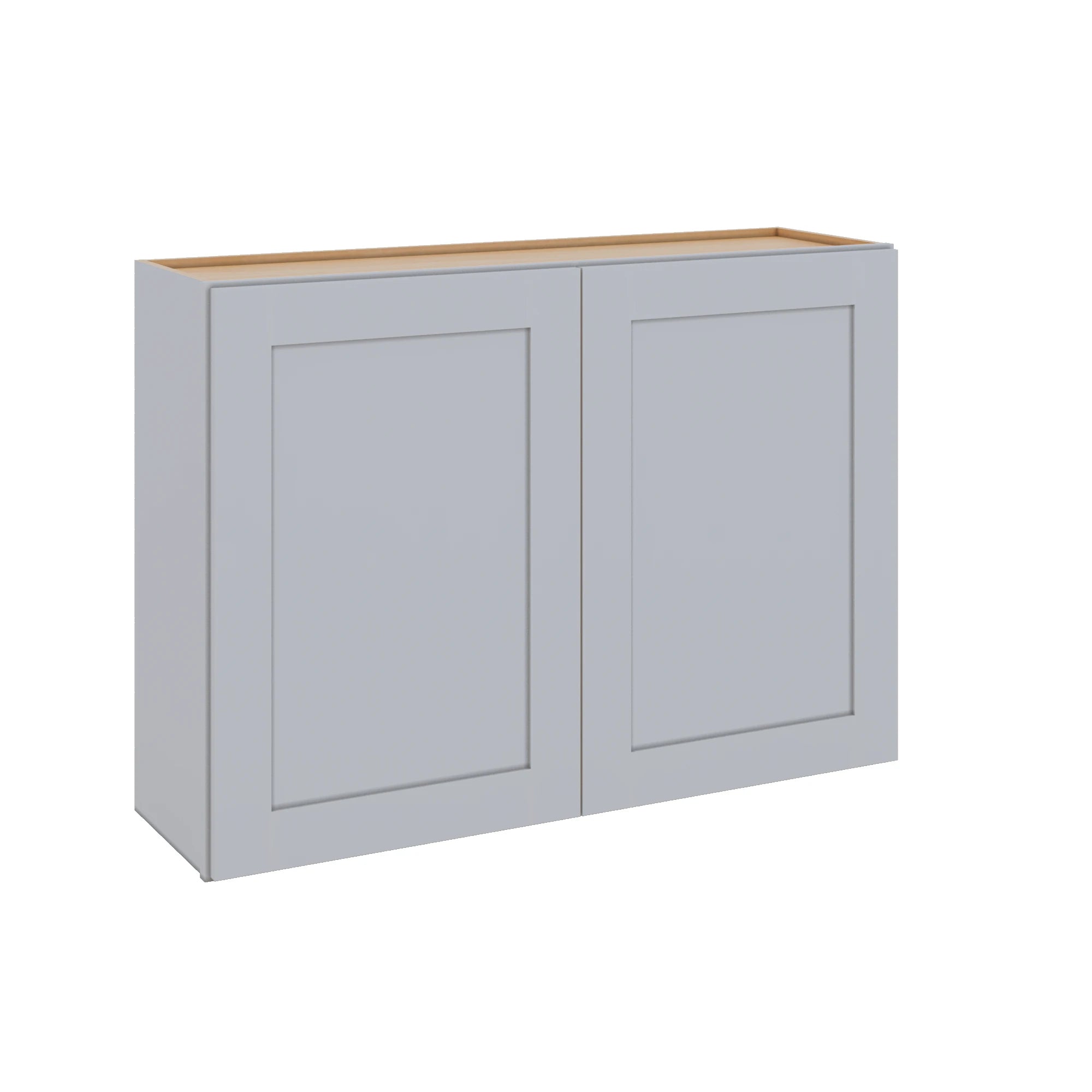 Modernform Cabinet Grey Shaker 42" W X 30" H X 12" D Double Door Wall Cabinet