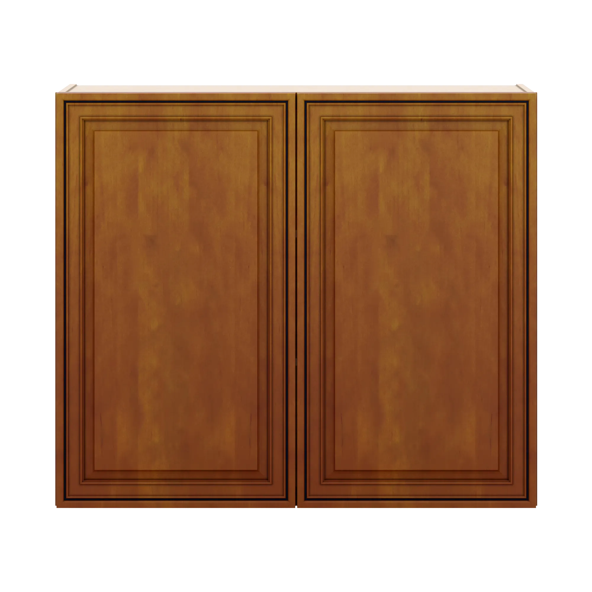 j k mocha glazed k10 double door wall cabinet 42 w x 36 h