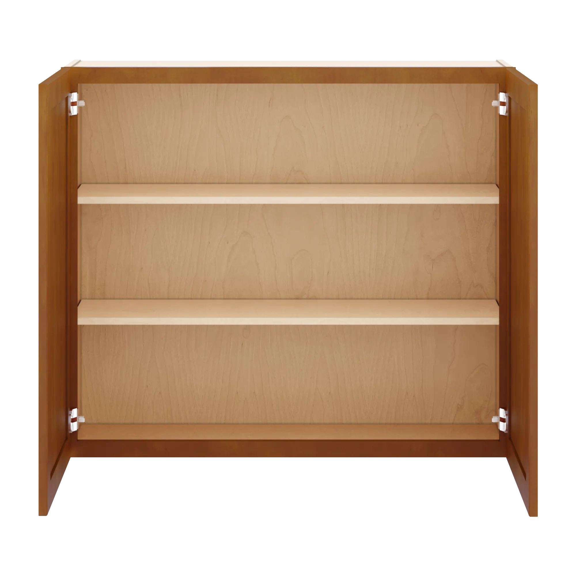 j k mocha glazed k10 double door wall cabinet 42 w x 36 h