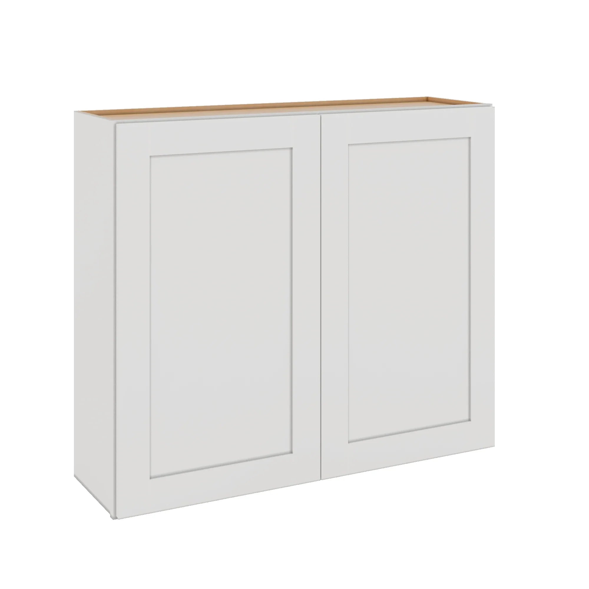 Modernform Cabinet White Shaker 42" W X 36" H X 12" D Double Door Wall Cabinet