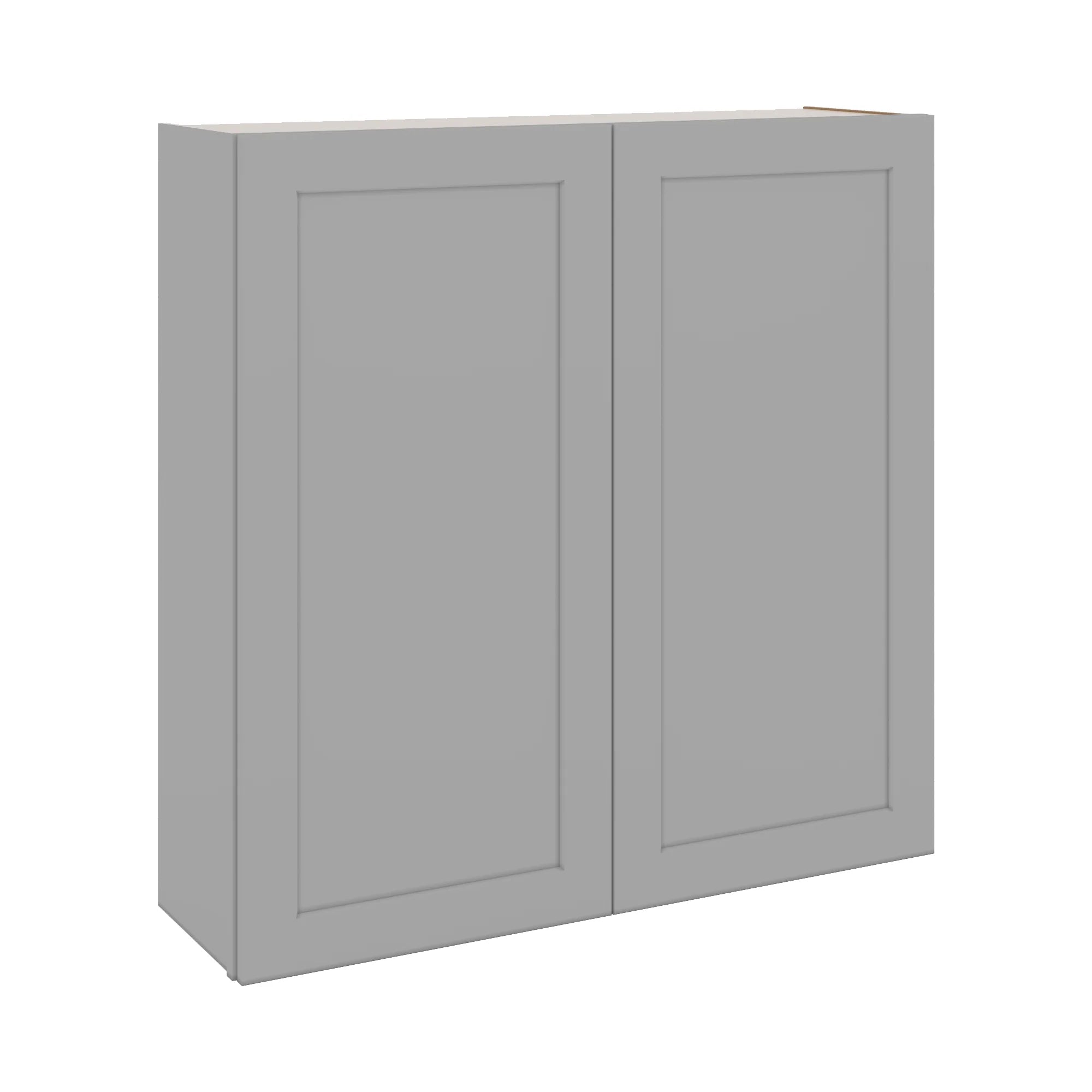 J&K Castle Grey S5 Double Door Wall Cabinet - 42" W x 42" H