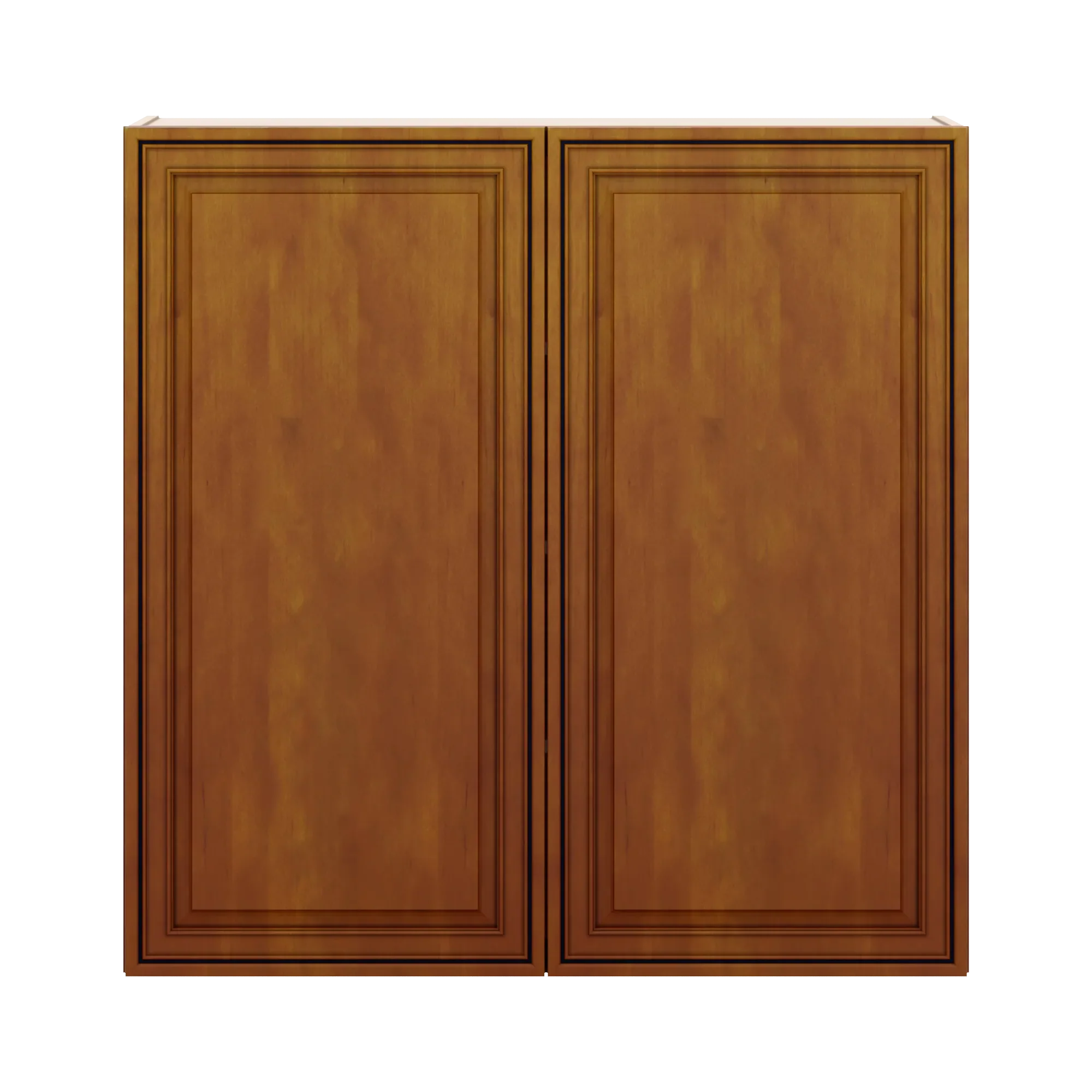 j k mocha glazed k10 double door wall cabinet 42 w x 42 h
