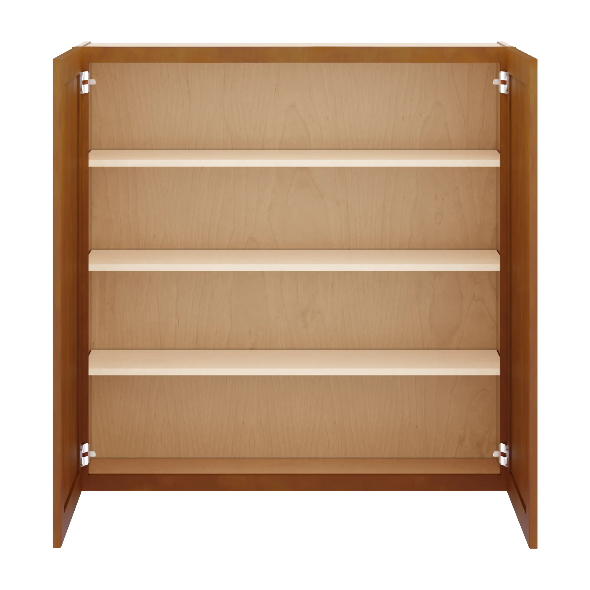 j k mocha glazed k10 double door wall cabinet 42 w x 42 h