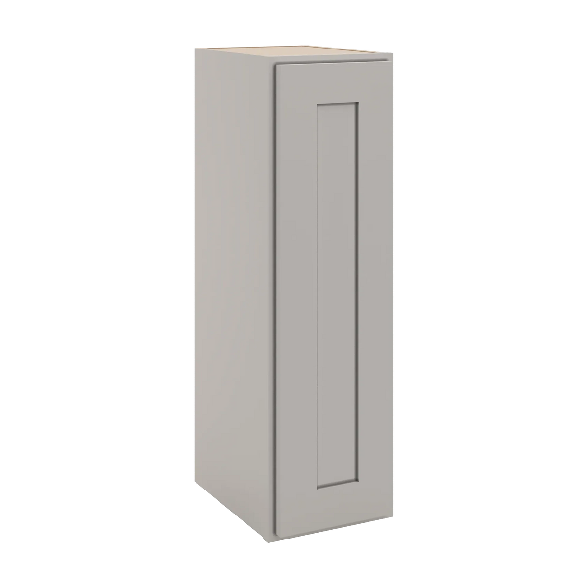 cnc luxor misty grey 09 w x 30 h single door wall cabinet