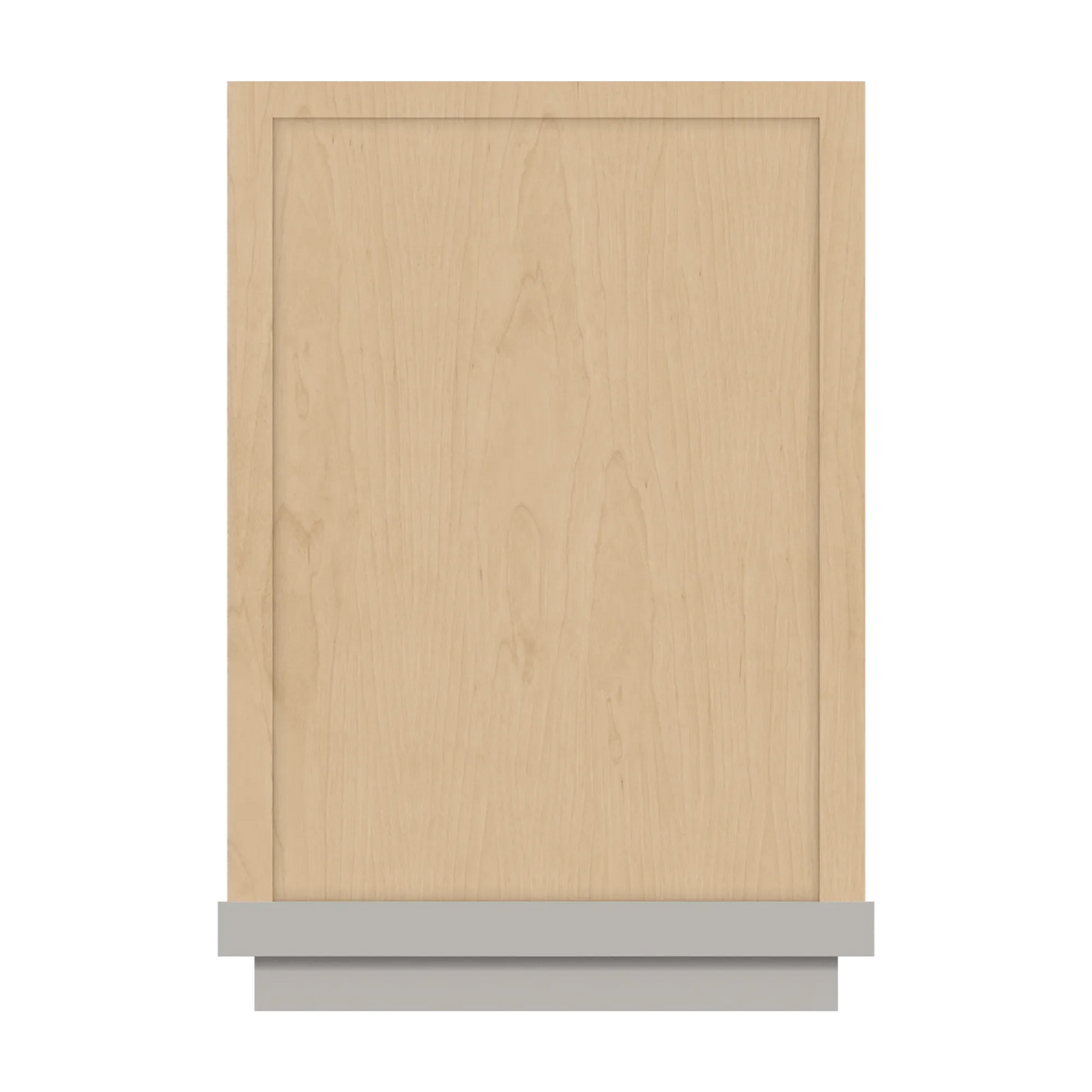 cnc luxor misty grey 09 w x 30 h single door wall cabinet